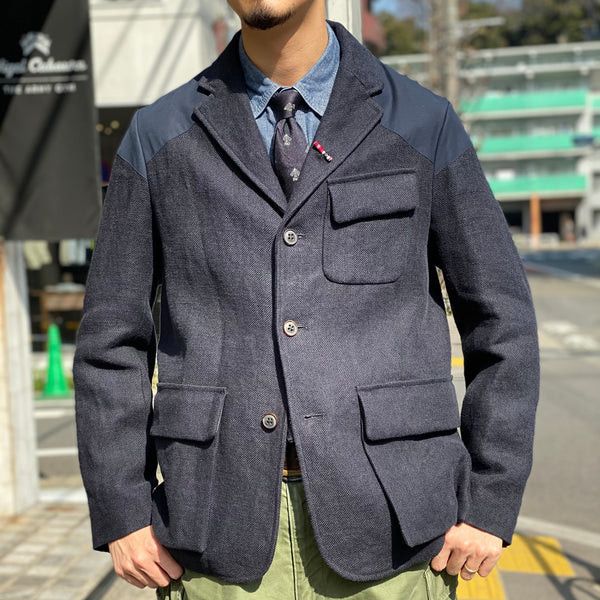 Nigel Cabourn Nigel Cabourn Harris Tweed AUTHENTIC MALLORY JACKET | Grailed