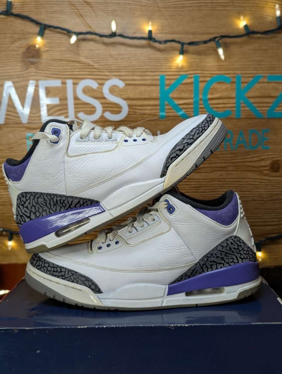 Jordan Brand Jordan 3 dark iris Size US 12 / EU 45 - 3 Thumbnail