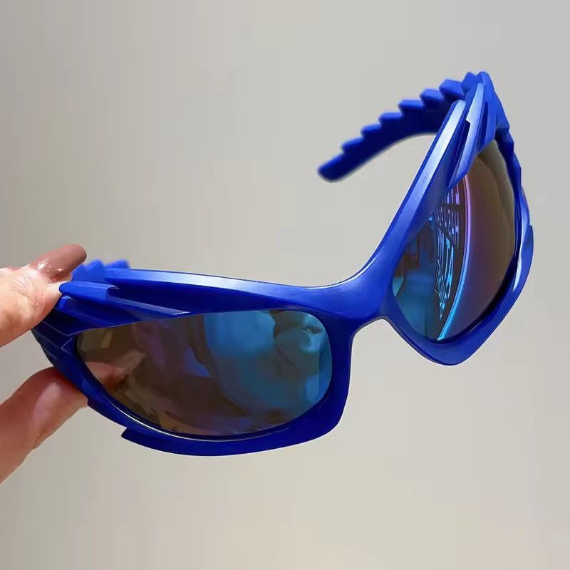 Electric Visual Trend Hedgehog Big Frame Sun Glasses Size ONE SIZE - 3 Thumbnail