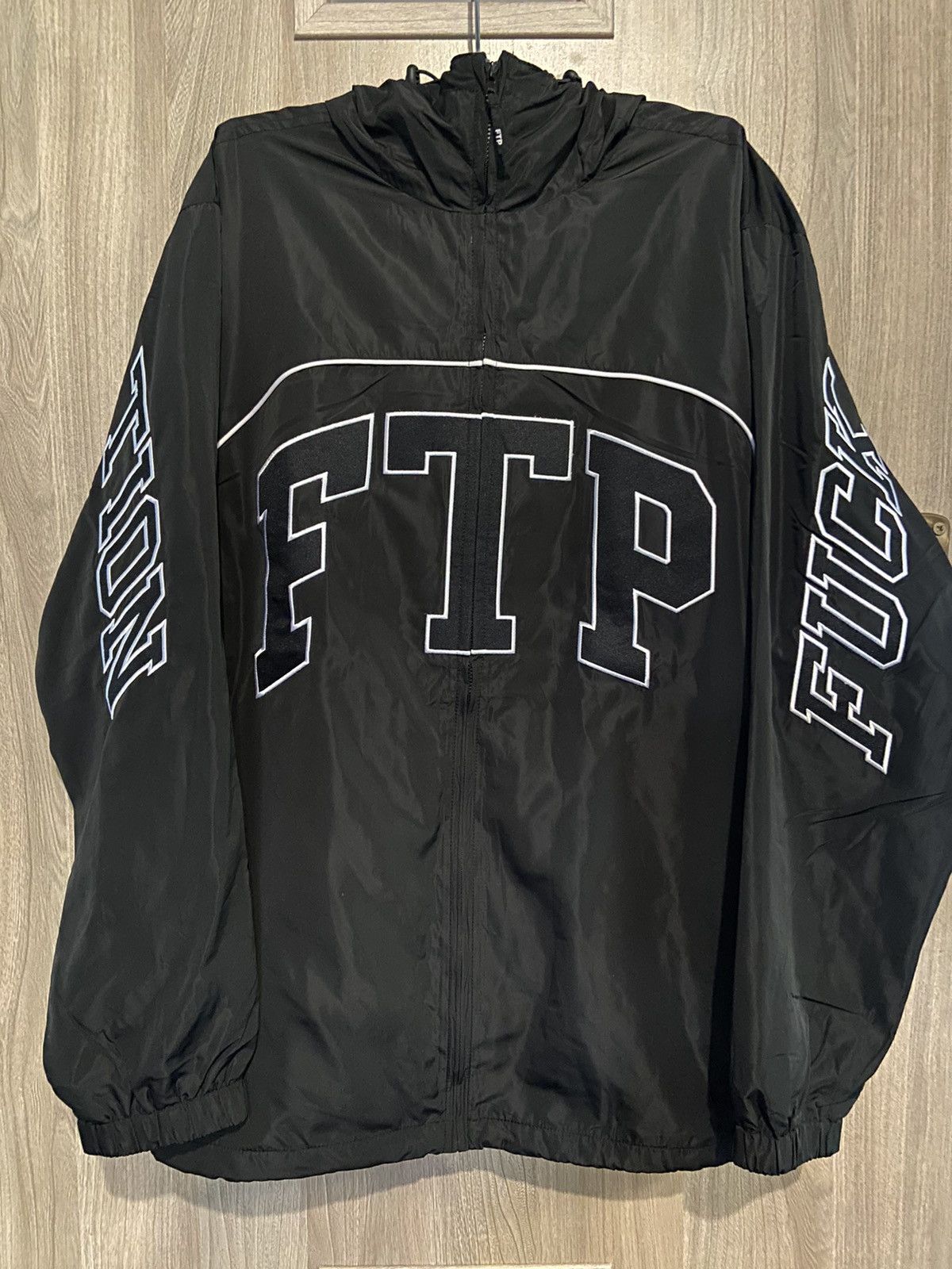 Fuck The Population Spell out Trek jacket Size US L / EU 52-54 / 3 - 8 Thumbnail