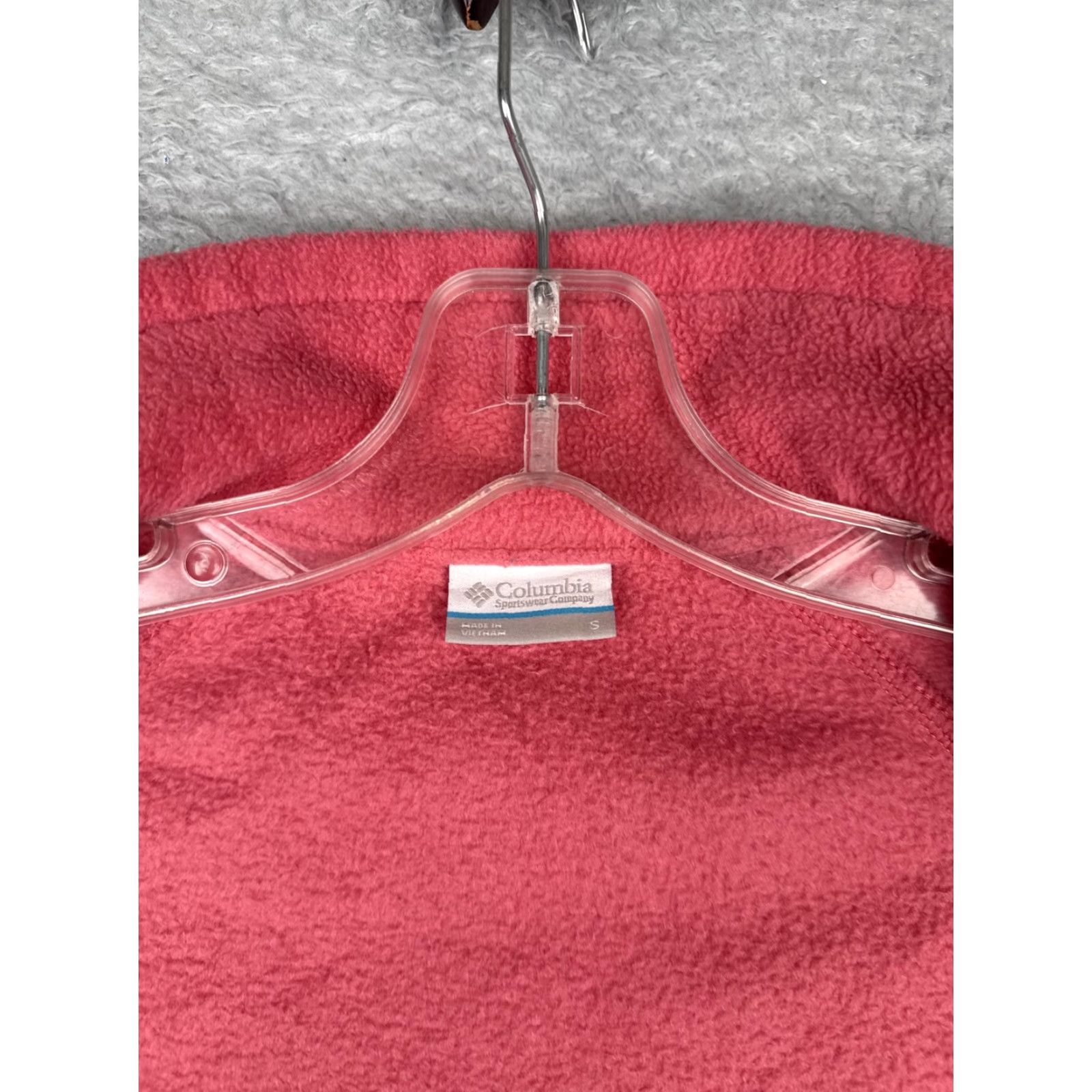 Pinko Columbia Jacket Womens Small Pink Full Zip Fleece Mock Neck WL5459 Outdoor Size S / US 4 / IT 40 - 3 Thumbnail