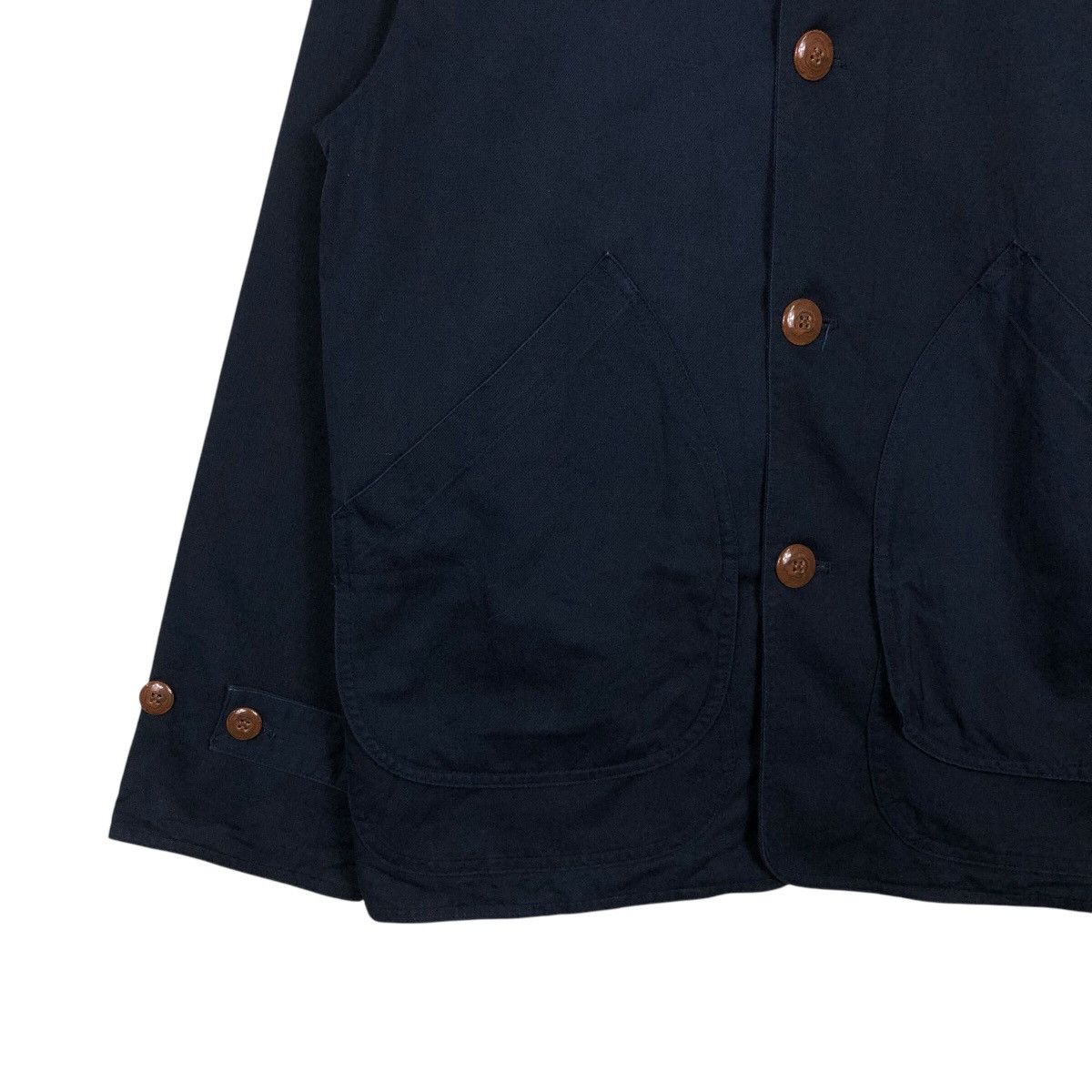 45rpm 📌Vintage Chore Work Jacket Temptation Blanket Wool Size US M / EU 48-50 / 2 - 5 Thumbnail
