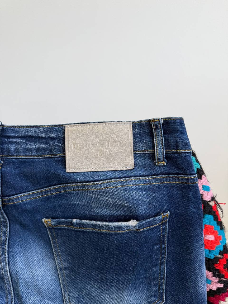 Dsquared2 Dsquared2 Distressed Washed Drip Luxury Y2K Jeans Size US 32 / EU 48 - 7 Thumbnail