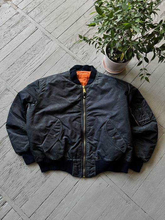 Vintage ma1 outlet bomber jacket