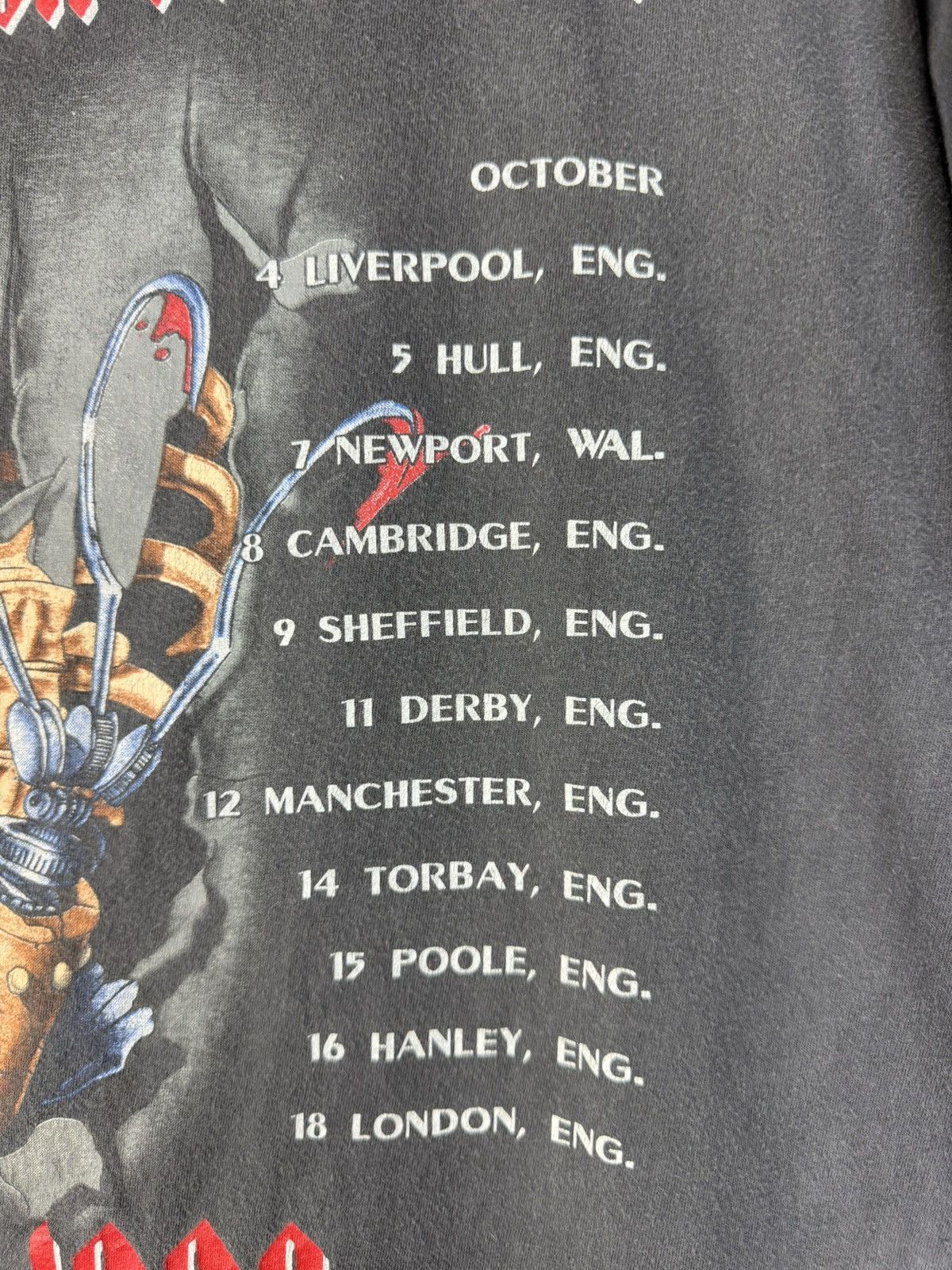 Band Tees Vintage Iron Maiden No Prayer On The Road Tour 1990 T-Shirt Size US L / EU 52-54 / 3 - 23 Thumbnail