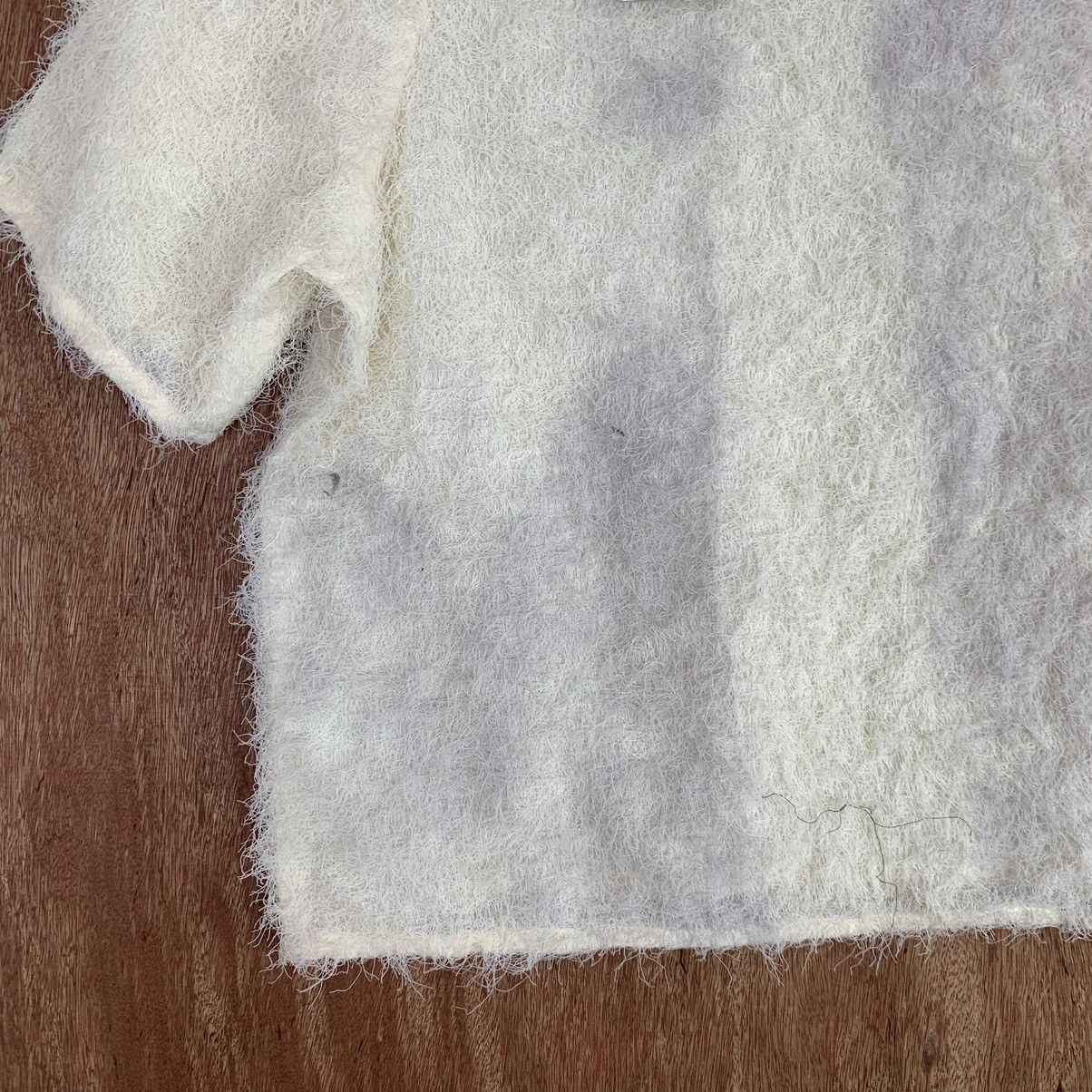 Homespun Knitwear × Vintage Retro Girl Mohair Furr fabric Sweatshirt Size S / US 4 / IT 40 - 12 Thumbnail