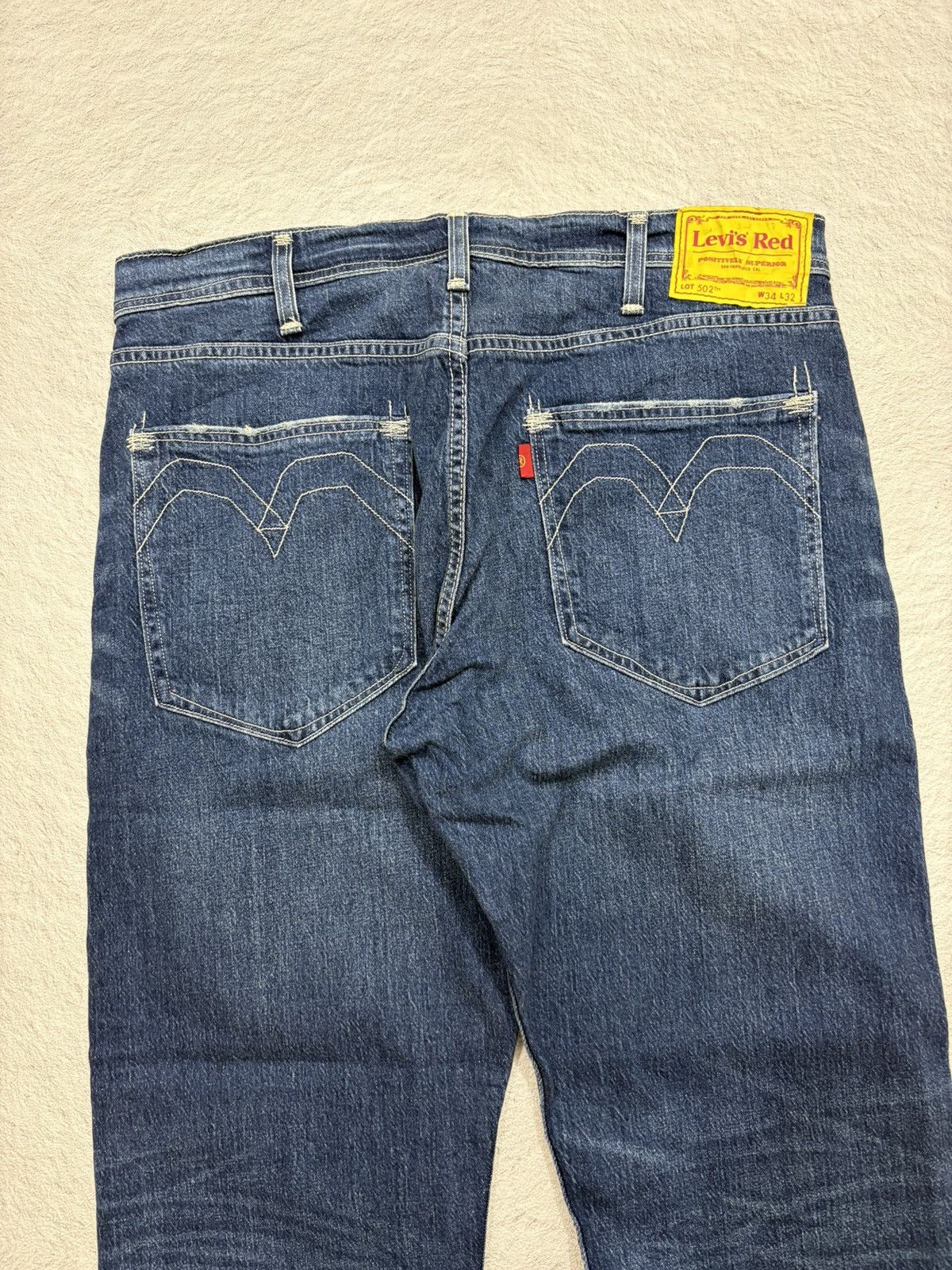 Kapital Vintage Levis Red japan Denim pants Size US 34 / EU 50 - 9 Thumbnail