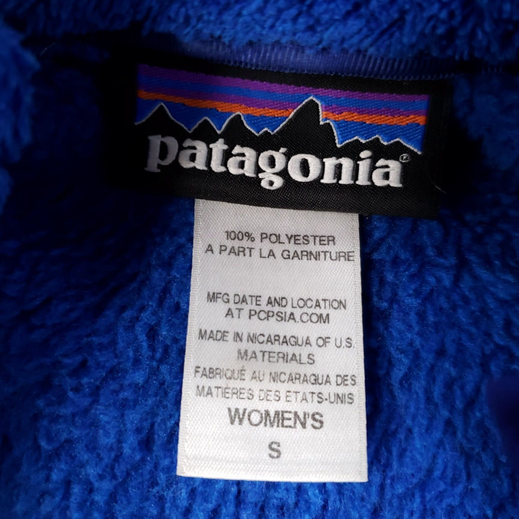 Patagonia Patagonia Snap-T Sweater Womens Small Blue Pullover Fleece Pockets Hiking 25442 Size S / US 4 / IT 40 - 5 Thumbnail