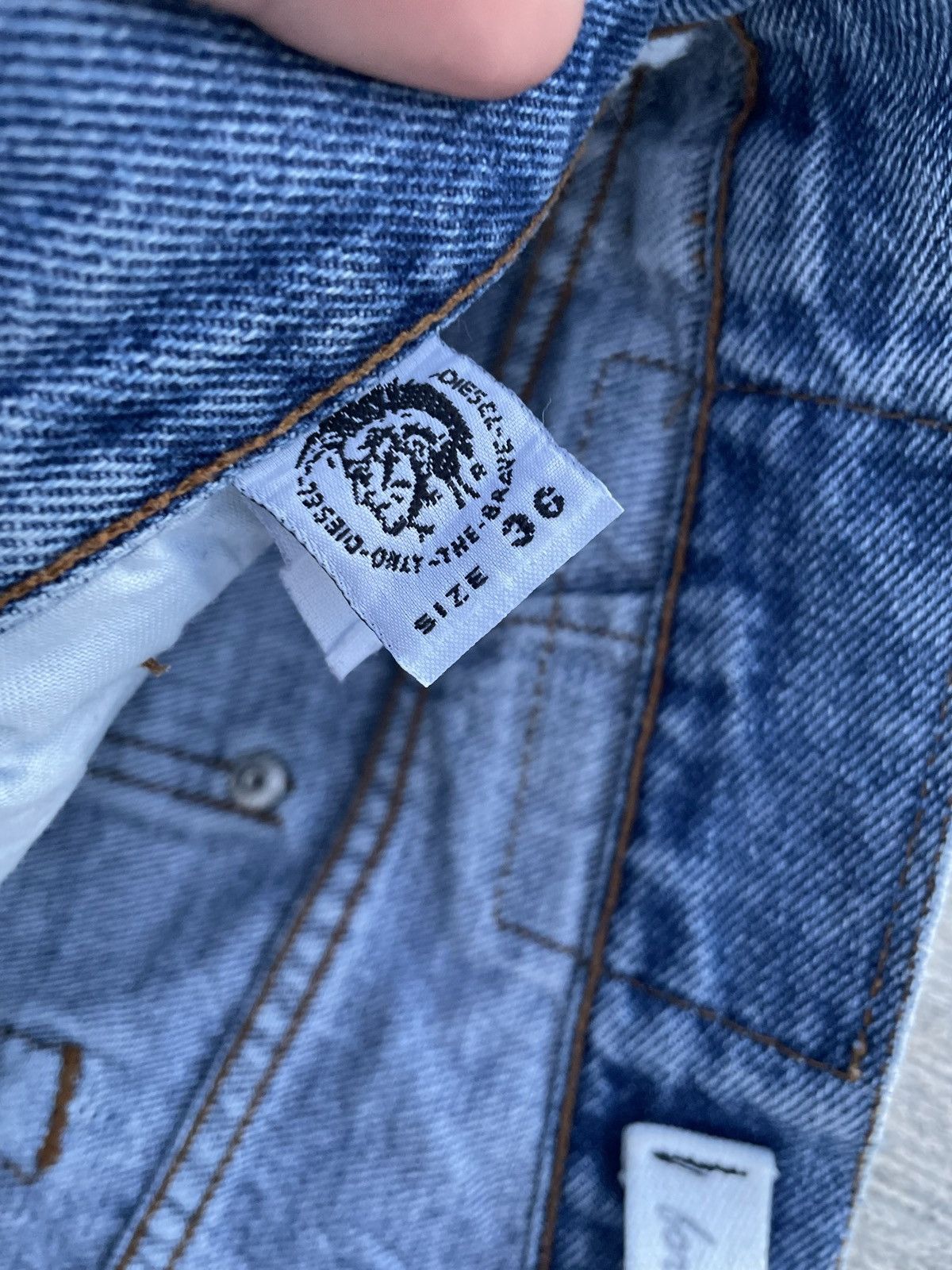 Diesel Vintage Diesel Denim blue jeans buggy fit Size US 36 / EU 52 - 9 Thumbnail