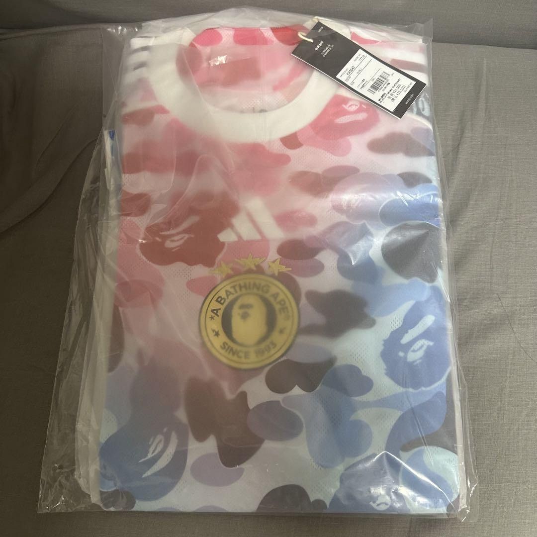 Bape Bape Adidas Jersey Size ONE SIZE - 6 Thumbnail