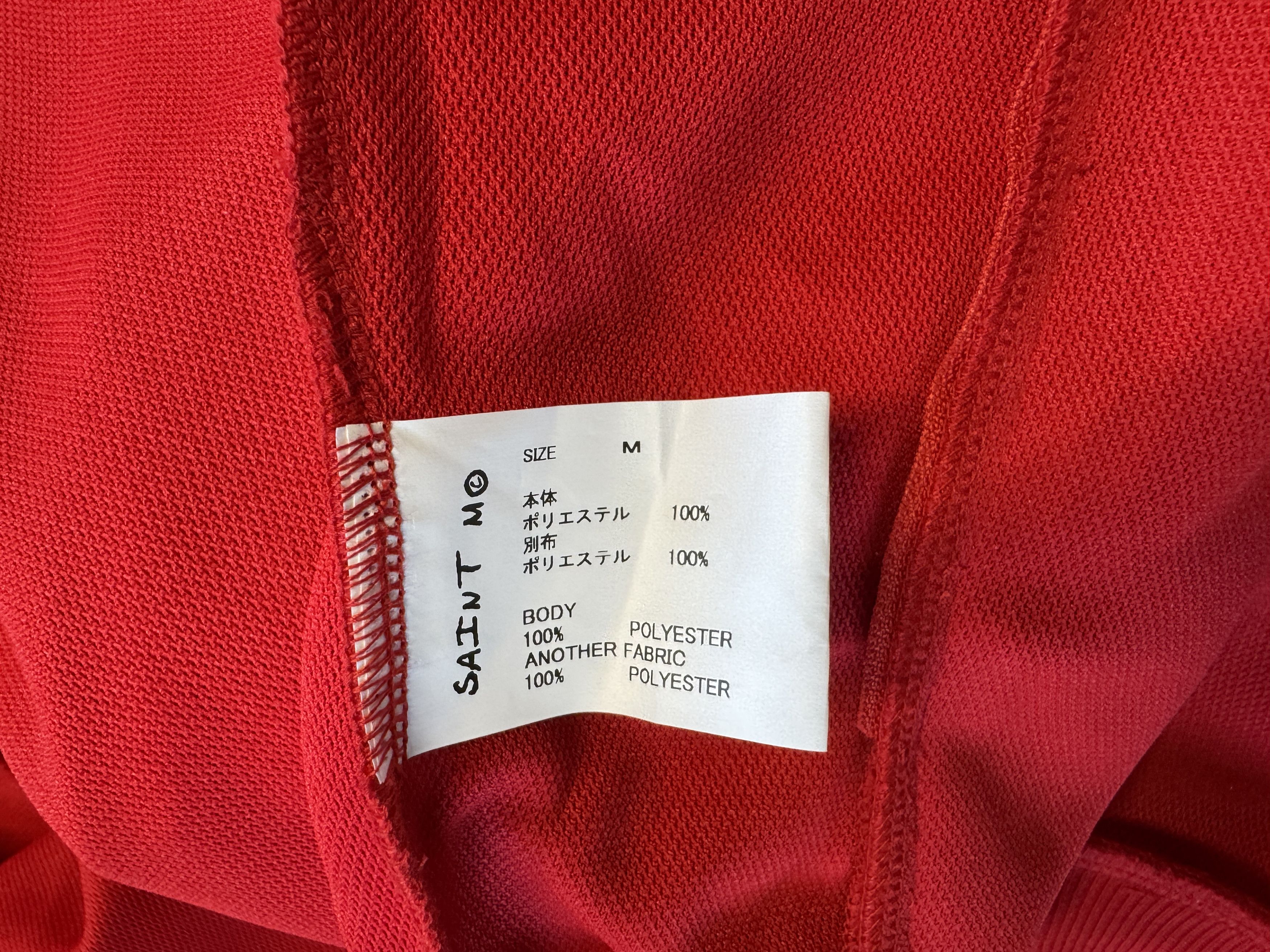 Saint Michael SAINT MXXXXXX SAINT MICHAEL - TRACK JACKET RED MEDIUM SM073 Size US M / EU 48-50 / 2 - 12 Thumbnail