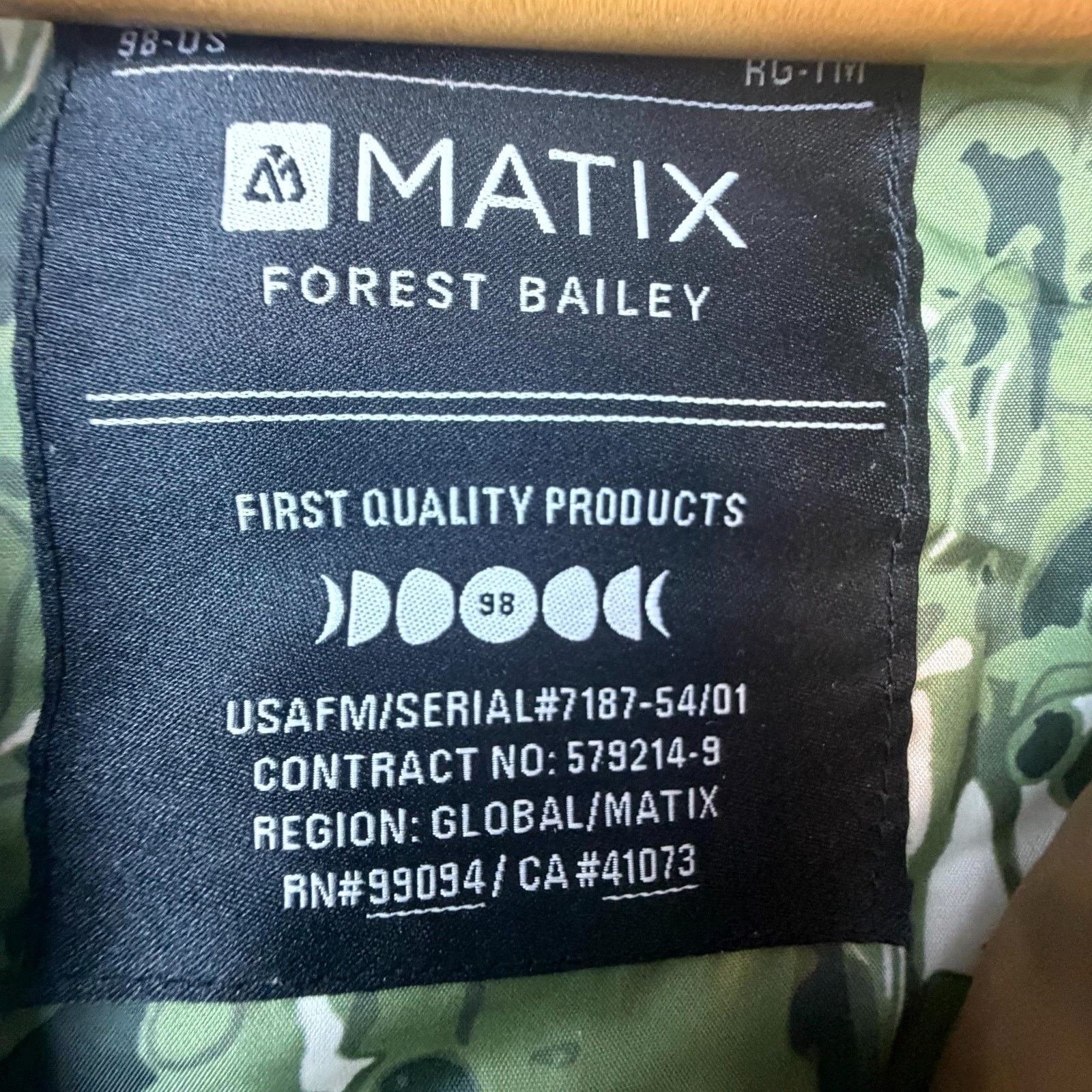 Matix Forest Bailey Matix The Masons Quilted Jacket Medium Caramel Size US M / EU 48-50 / 2 - 3 Thumbnail