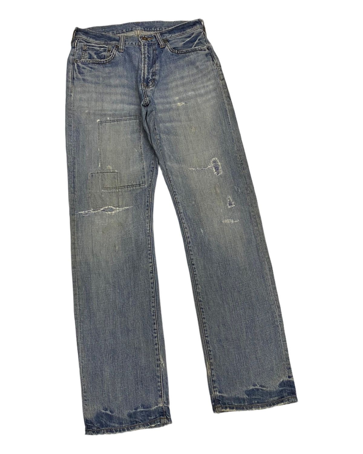 Hysteric Glamour × If Six Was Nine × Japanese Brand VINTAGE JAPANESE DISTRESSED DENIM JEANS Size US 29 - 5 Thumbnail