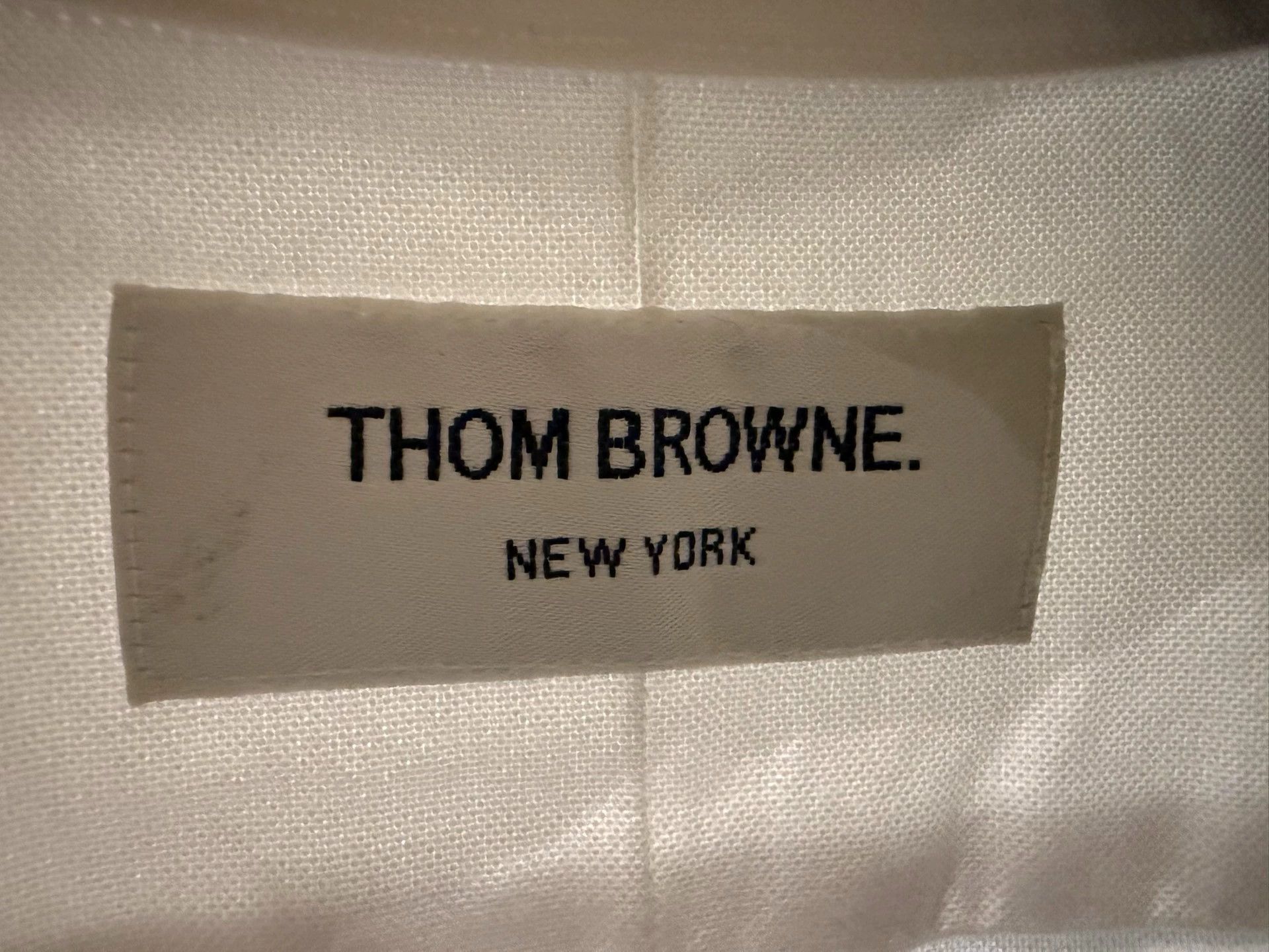 Thom Browne Thom Browne Rare Color-Blocked White Oxford Shirt Size 1 Size US S / EU 44-46 / 1 - 3 Thumbnail
