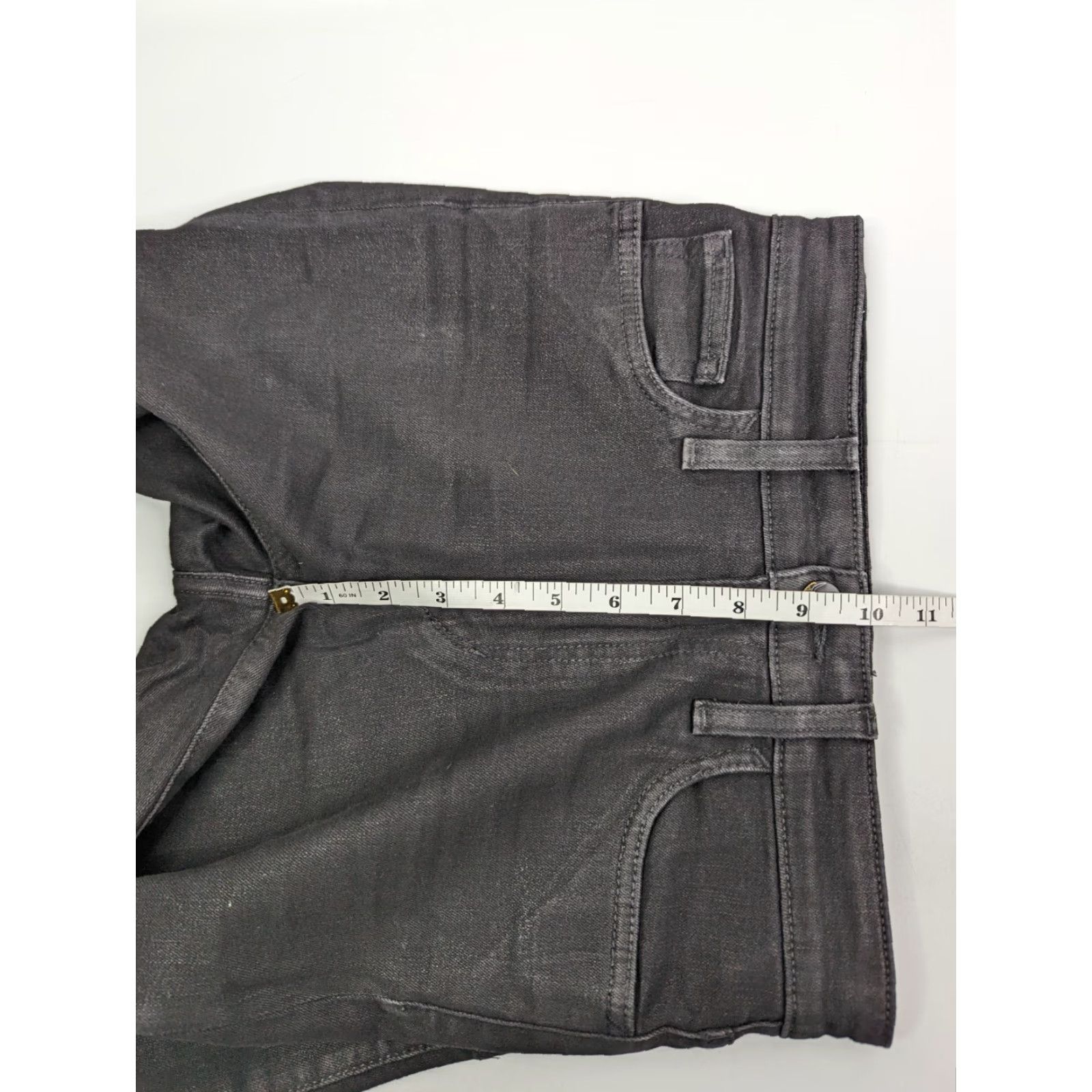 Vintage JOE'S Black Coated Skinny Jeans Stretch Pants Women's Size 26 Size 26" / US 2 / IT 38 - 7 Thumbnail