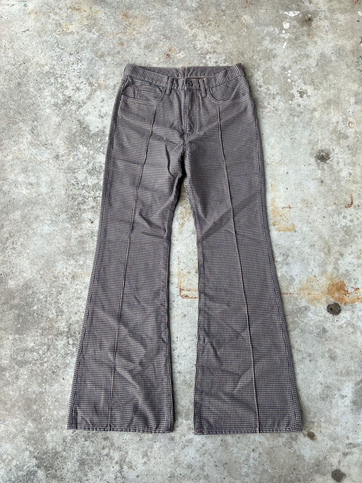 Kapital Kapital Cotton Houndstooth Check 5P OKABELLBO Size US 28 / EU 44 - 1 Thumbnail