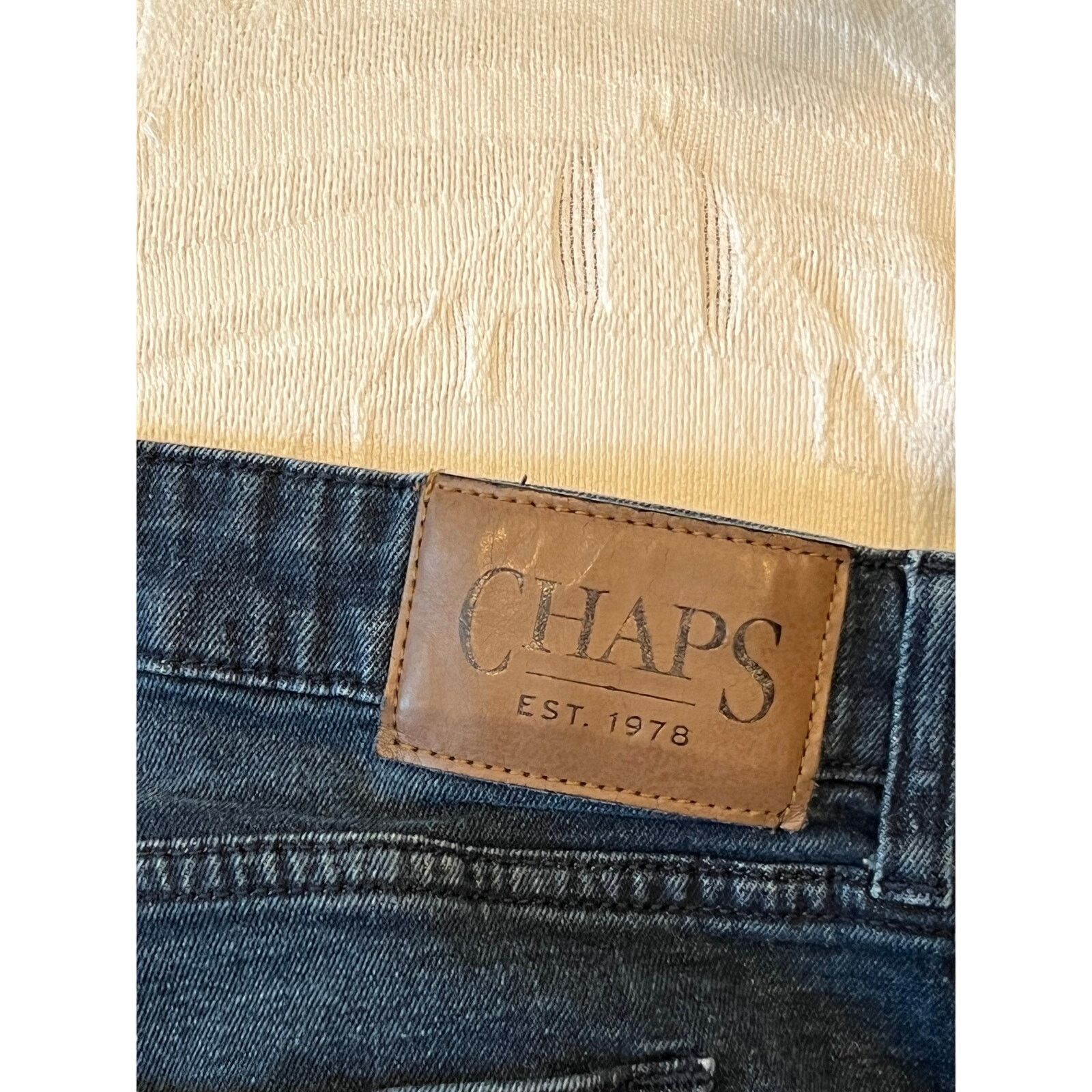 Chaps Chaps Regular Straight Blue Jeans Mens 38x29 Size US 38 / EU 54 - 5 Thumbnail