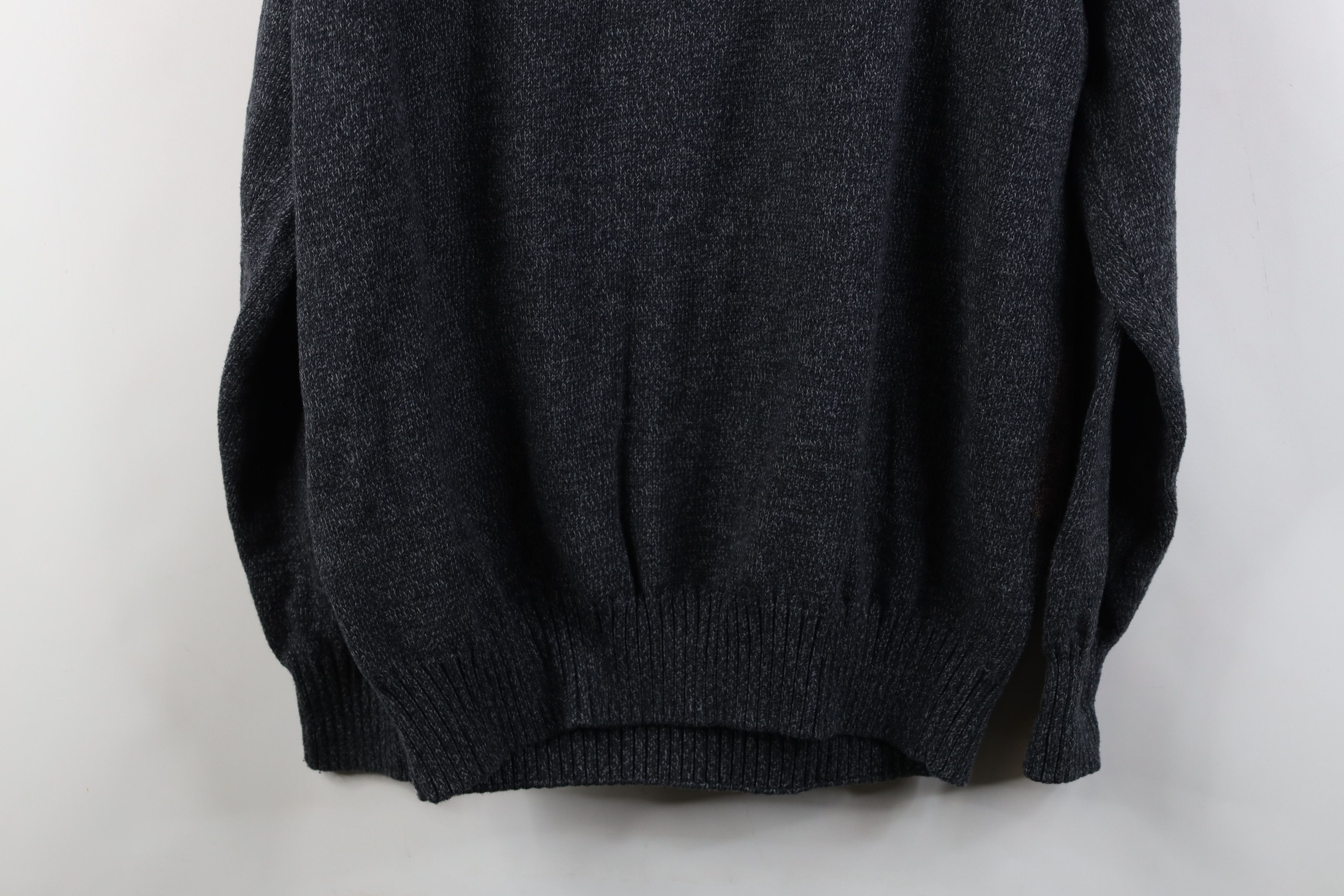 Vintage Vintage 90s Streetwear Tone Cable Knit Crewneck Sweater Size US XL / EU 56 / 4 - 12 Thumbnail