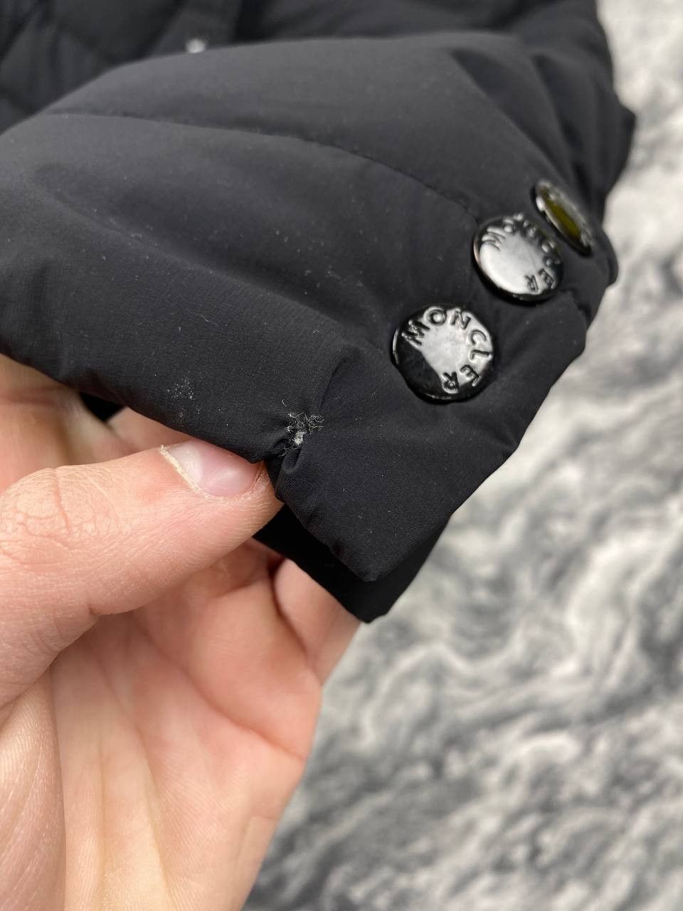 Moncler Moncler Fouine Giacca Puffer Jacket Women Size 0 Black Size XS / US 0-2 / IT 36-38 - 6 Thumbnail