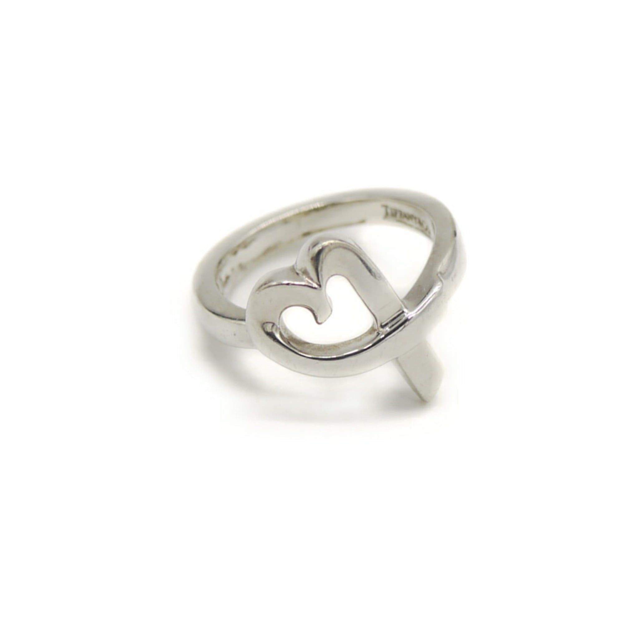 Tiffany & Co. TIFFANY & Co. Tiffany Paloma Picasso Loving Heart Ring, Silver 925, Size 8 Size ONE SIZE - 1 Thumbnail