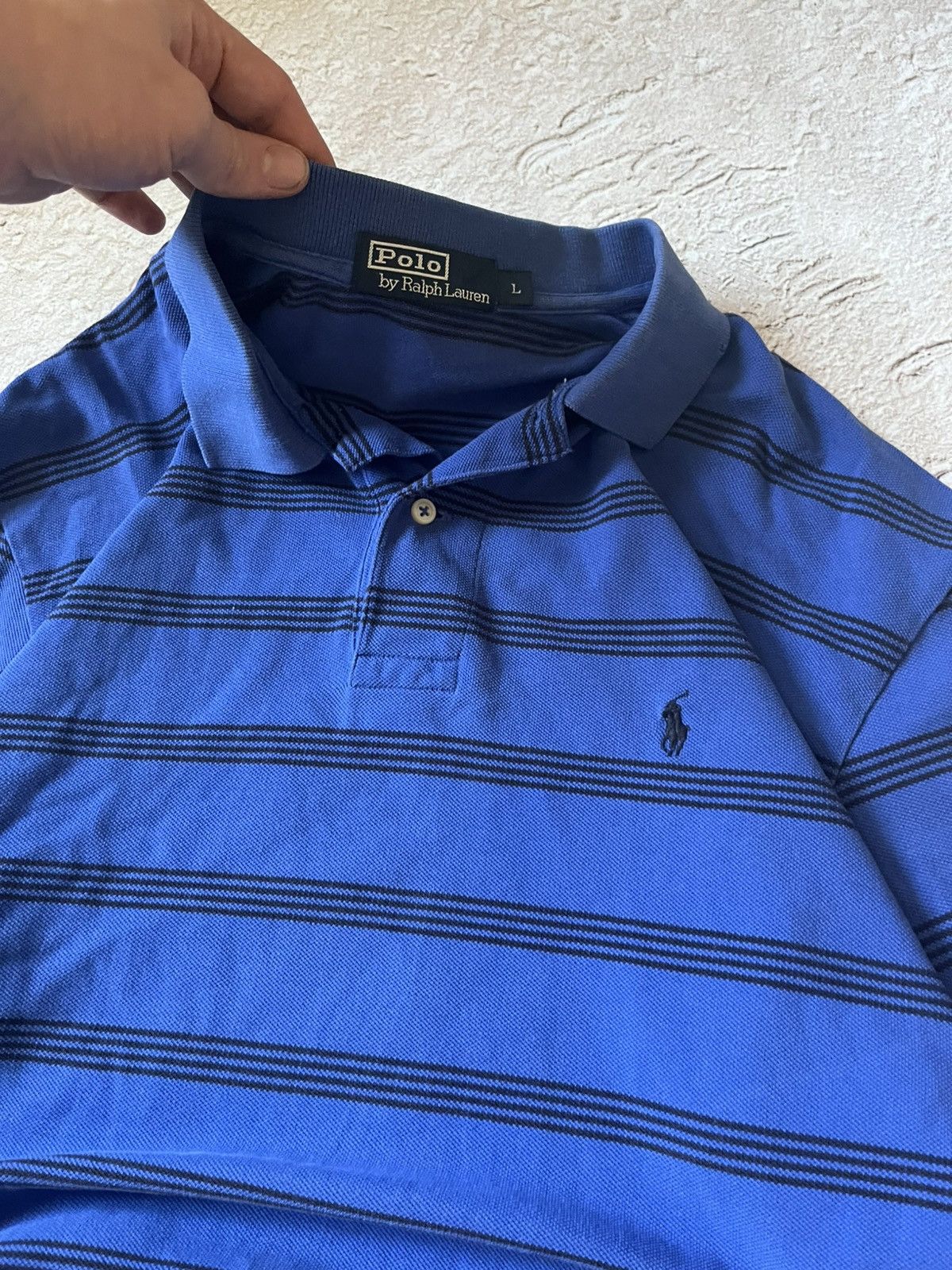 Polo Ralph Lauren Polo Ralph Lauren Vintage Y2K Striped Rugby Polo 00s Size US L / EU 52-54 / 3 - 5 Thumbnail