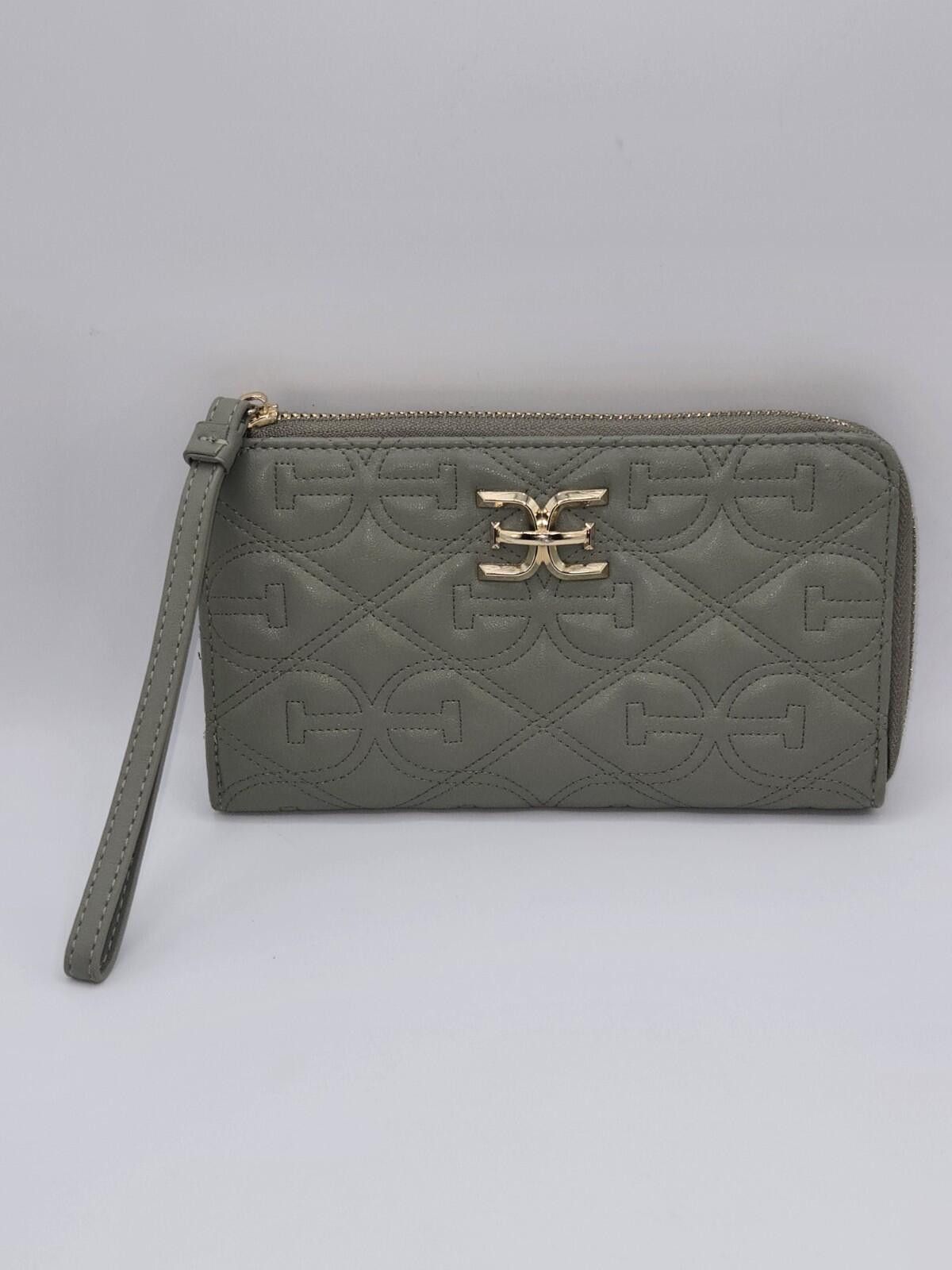 Other Sam Edelman Sage Green Quilted Zip Around Wallet Wristlet Size ONE SIZE - 1 Thumbnail