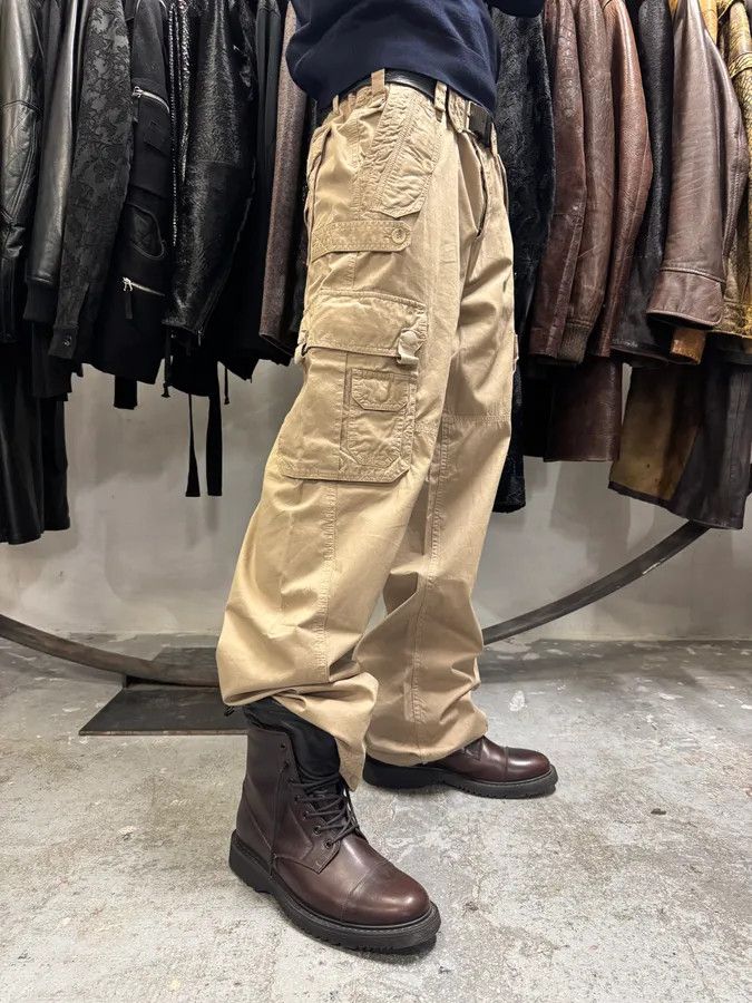 Dolce & Gabbana 2000s Dolce & Gabbana Technical Beige Cargo Pants Size US 37 - 1 Thumbnail
