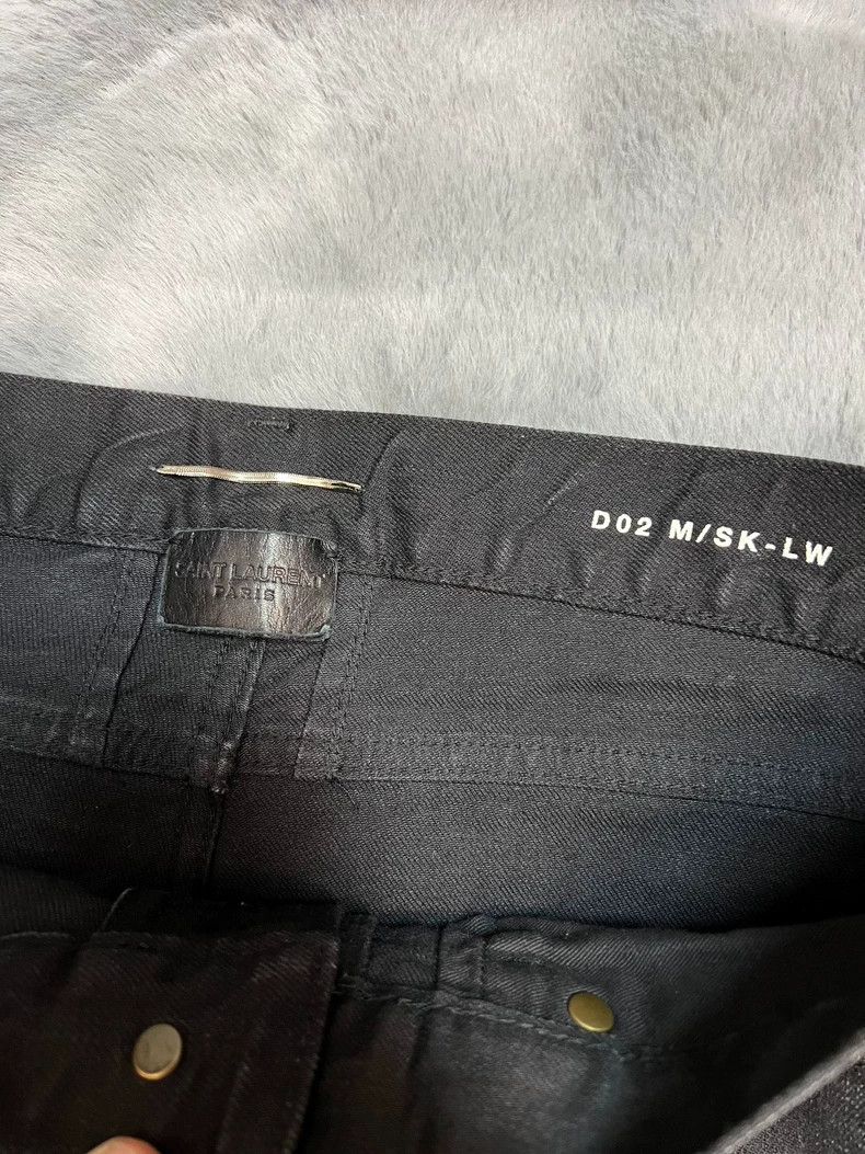 Saint Laurent Paris saint Laurent parisFall/Winter Black Wrecking Jeans 2503-N Size US 32 / EU 48 - 3 Thumbnail