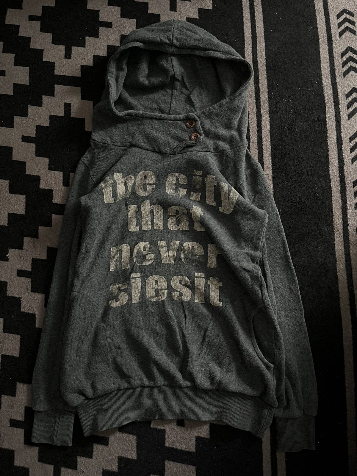 Hysteric Glamour Vintage unknwn bono quotes hoodie Size US M / EU 48-50 / 2 - 1 Thumbnail