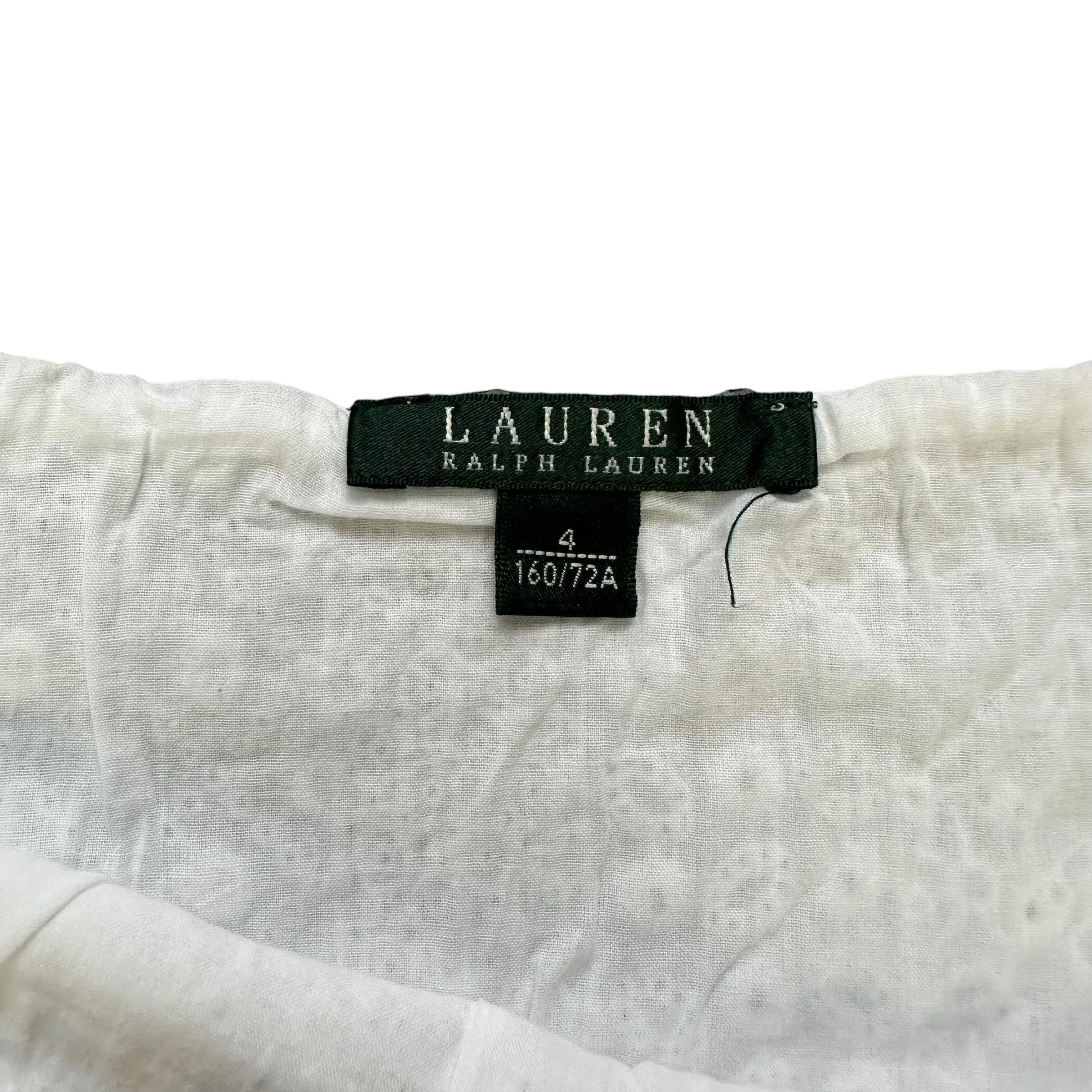 Ralph Lauren LAUREN Ralph Lauren White Skirt #A33-0752 Size 29" - 5 Thumbnail