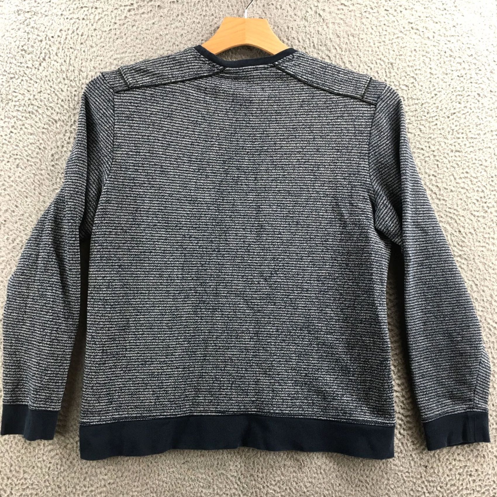 Calvin Klein Calvin Klein Sweater Mens L Blue Cotton Blend Crewneck Pullover Longsleeve Shirt Size US L / EU 52-54 / 3 - 6 Thumbnail