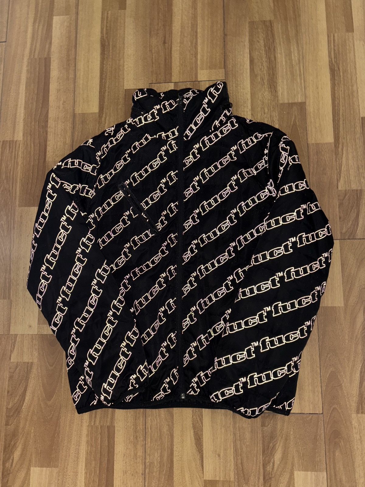 FUCT 3M Reflective Puffer Jacket