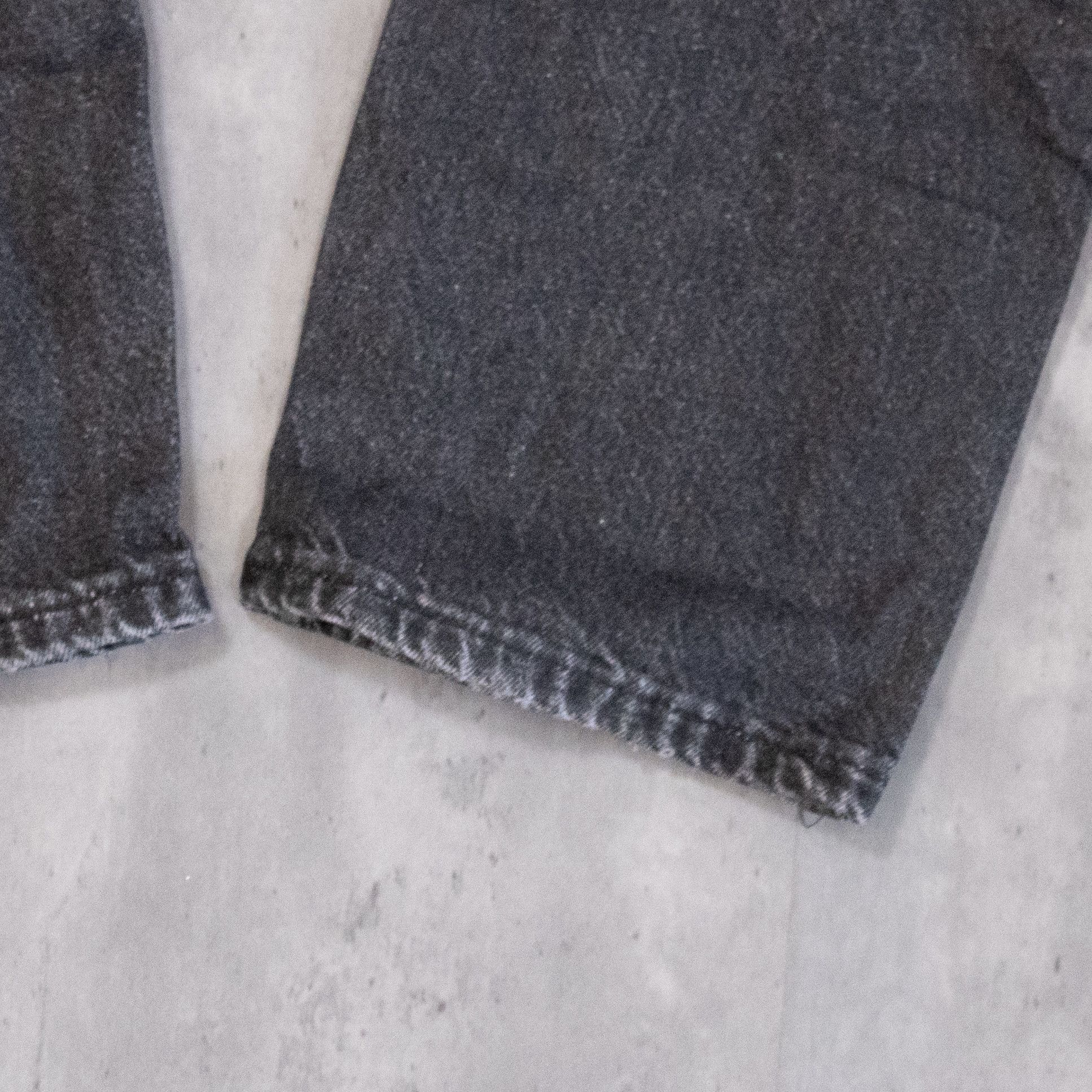 Rustler × Vintage Y2K 2000’s Rustler Faded Black Straight Legged Denim Pants Size US 35 - 13 Thumbnail