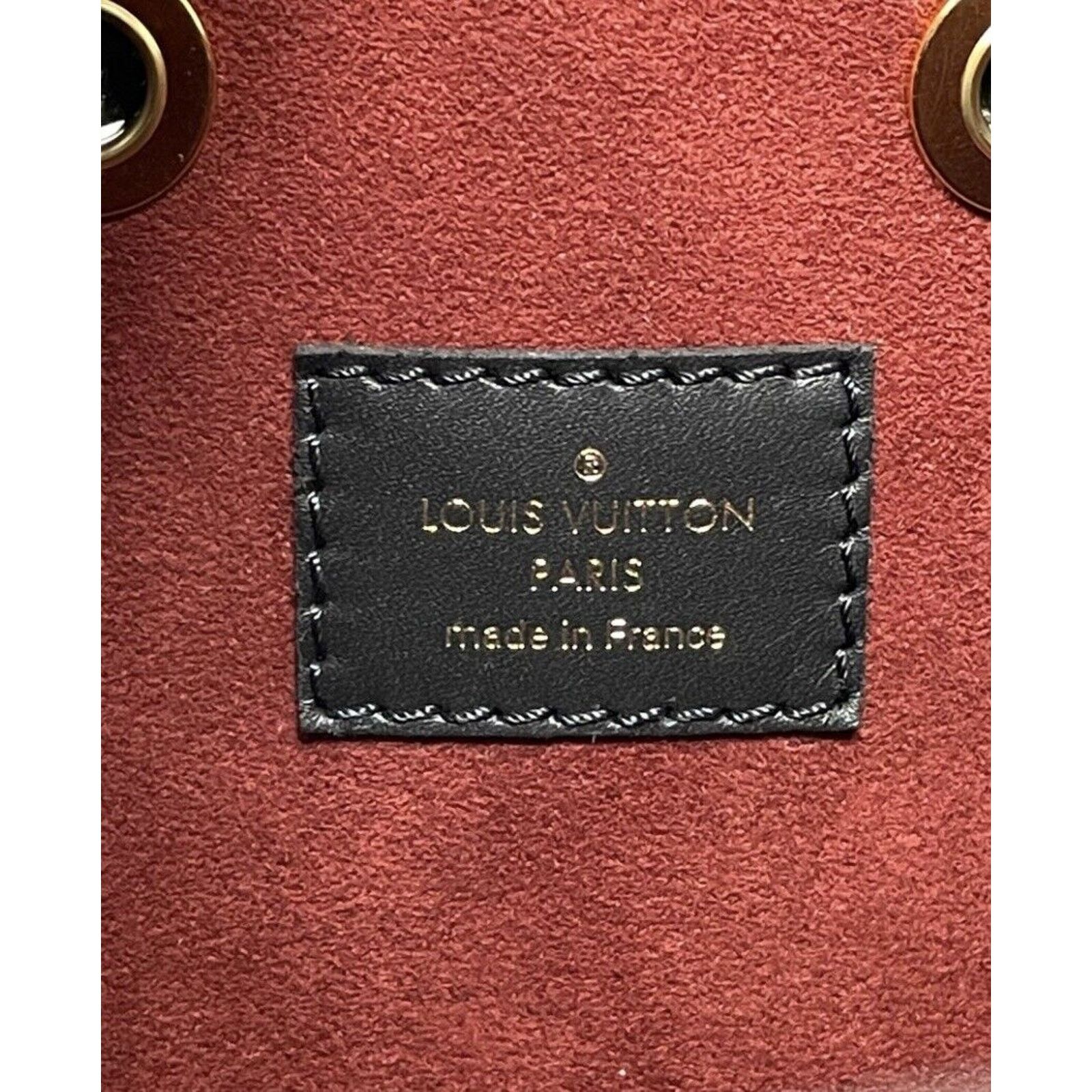 Louis Vuitton Louis Vuitton NéoNoé Shoulder Bag MM Black Leather Size ONE SIZE - 11 Thumbnail