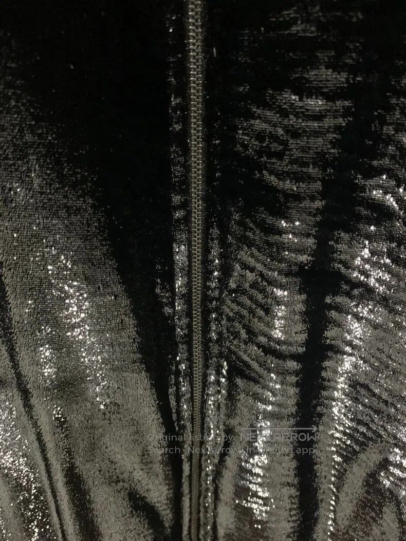 Saint Laurent Paris Saint Laurent 17FW Reflective Velvet Jacket . Size US L / EU 52-54 / 3 - 5 Thumbnail