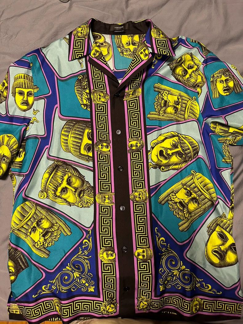 Versace Versace Face shirt Size US M / EU 48-50 / 2 - 2 Thumbnail