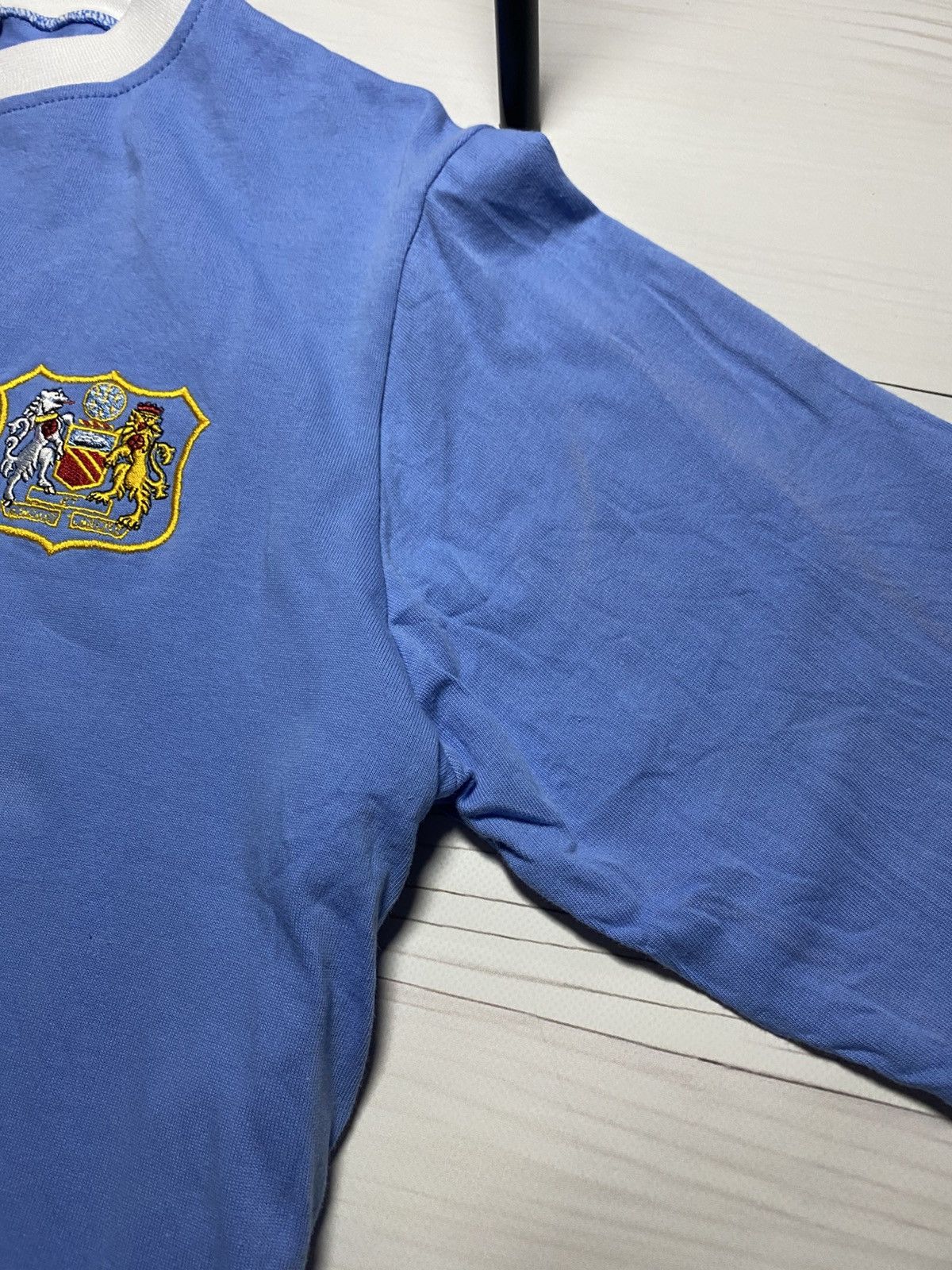 Vintage Vintage Manchester City 1960’s #8 player football t shirt Size US XL / EU 56 / 4 - 9 Thumbnail
