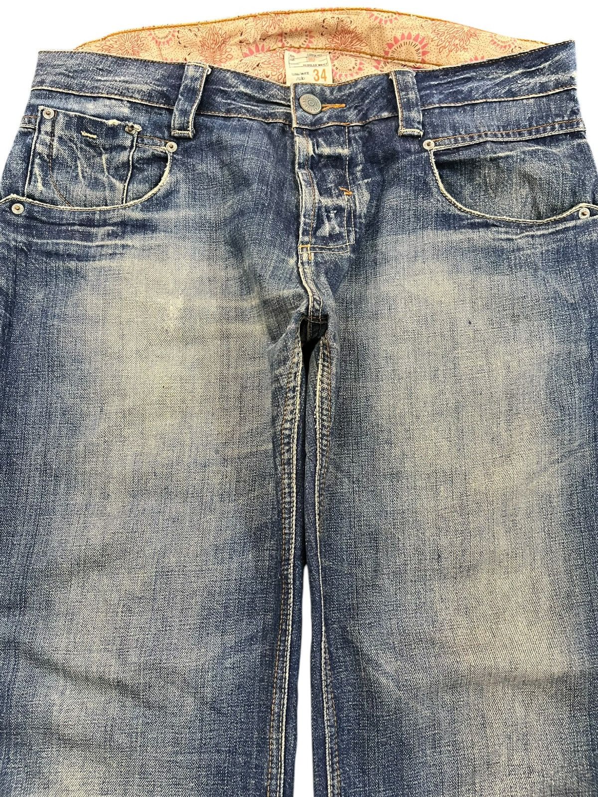 Zara Zara Jeans Mudwash Baggy Jeans Size US 35 - 2 Thumbnail