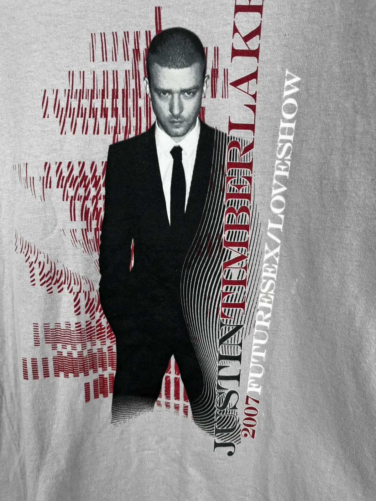 Vintage Justin Timberlake FutureSex/LoveShow Tour T Shirt New Sz M Size US M / EU 48-50 / 2 - 2 Thumbnail