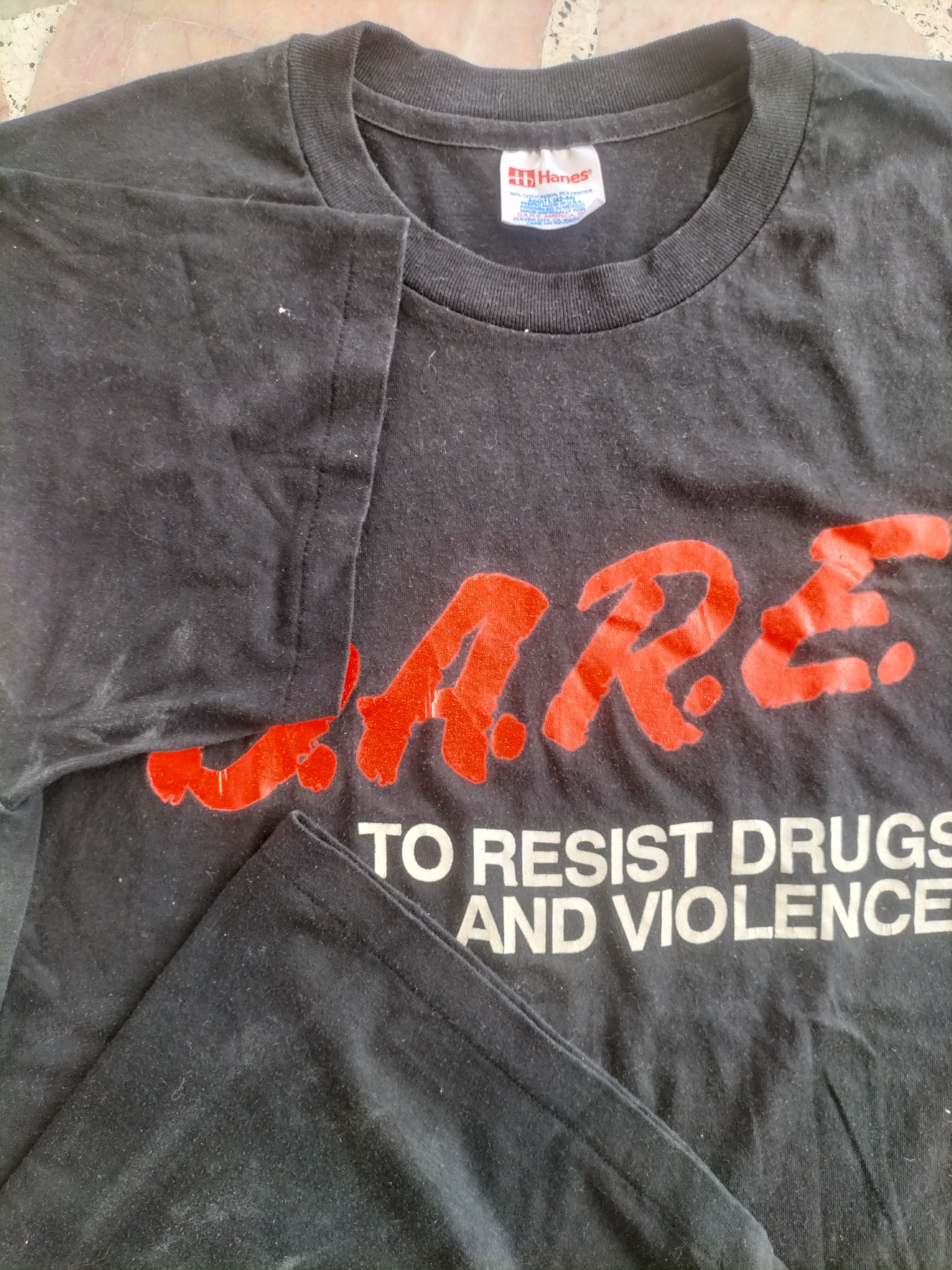 D.A.R.E D.A.R.E Vintage FOTL Tshirt Black Size US M / EU 48-50 / 2 - 3 Thumbnail