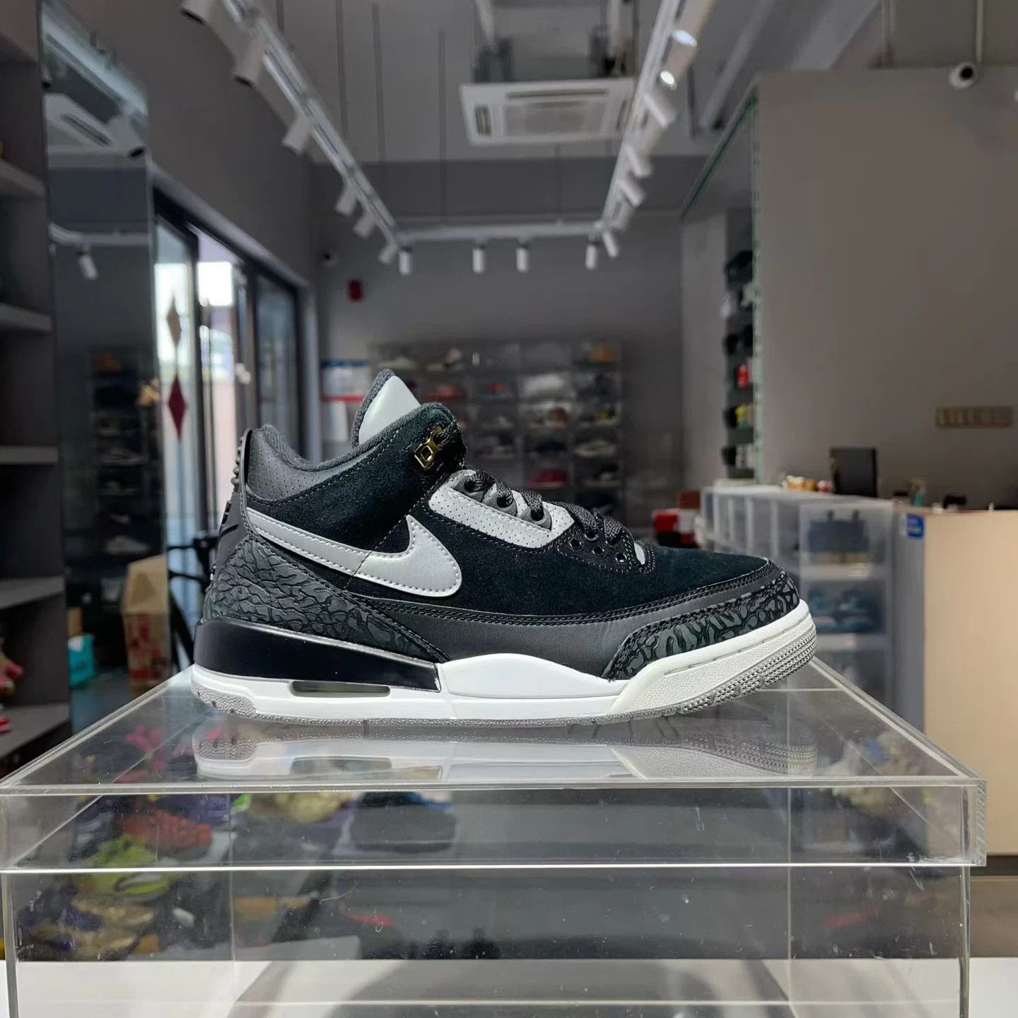 Nike AJ3 Tinker Black/White 41 Mint OG Box & Accs Size US 8 / EU 41 - 5 Thumbnail