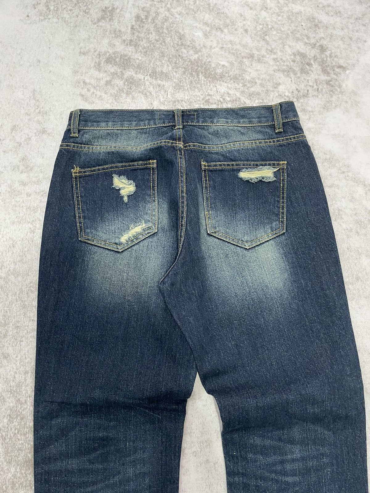 Hysteric Glamour × If Six Was Nine × Le Grande Bleu (L.G.B.) 2000s patchwork japan denim pants kapital style Size US 31 - 8 Thumbnail