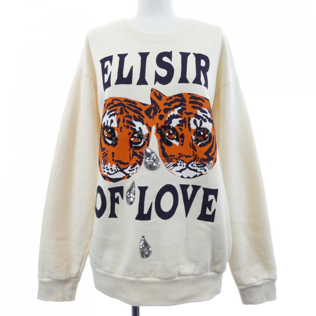 Gucci Gucci Gucci Sweatshirt Sweatshirt Cotton Sweatshirts & Hoodies 469250-XJBI5 DUTY FREE for USA Size ONE SIZE - 1 Thumbnail