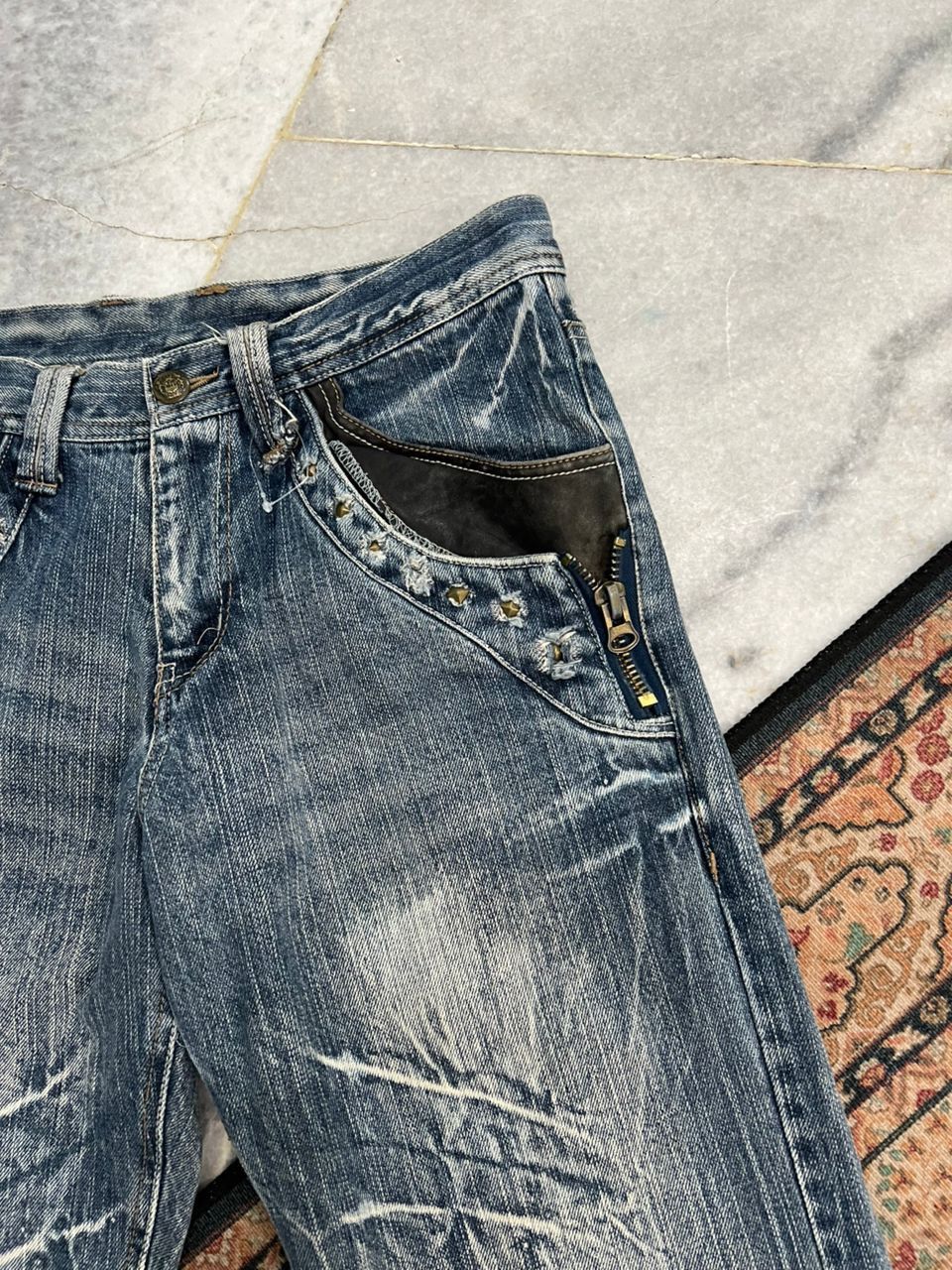 Japanese Brand Japanese Brand Trixy Flare Jeans Size US 32 / EU 48 - 8 Thumbnail
