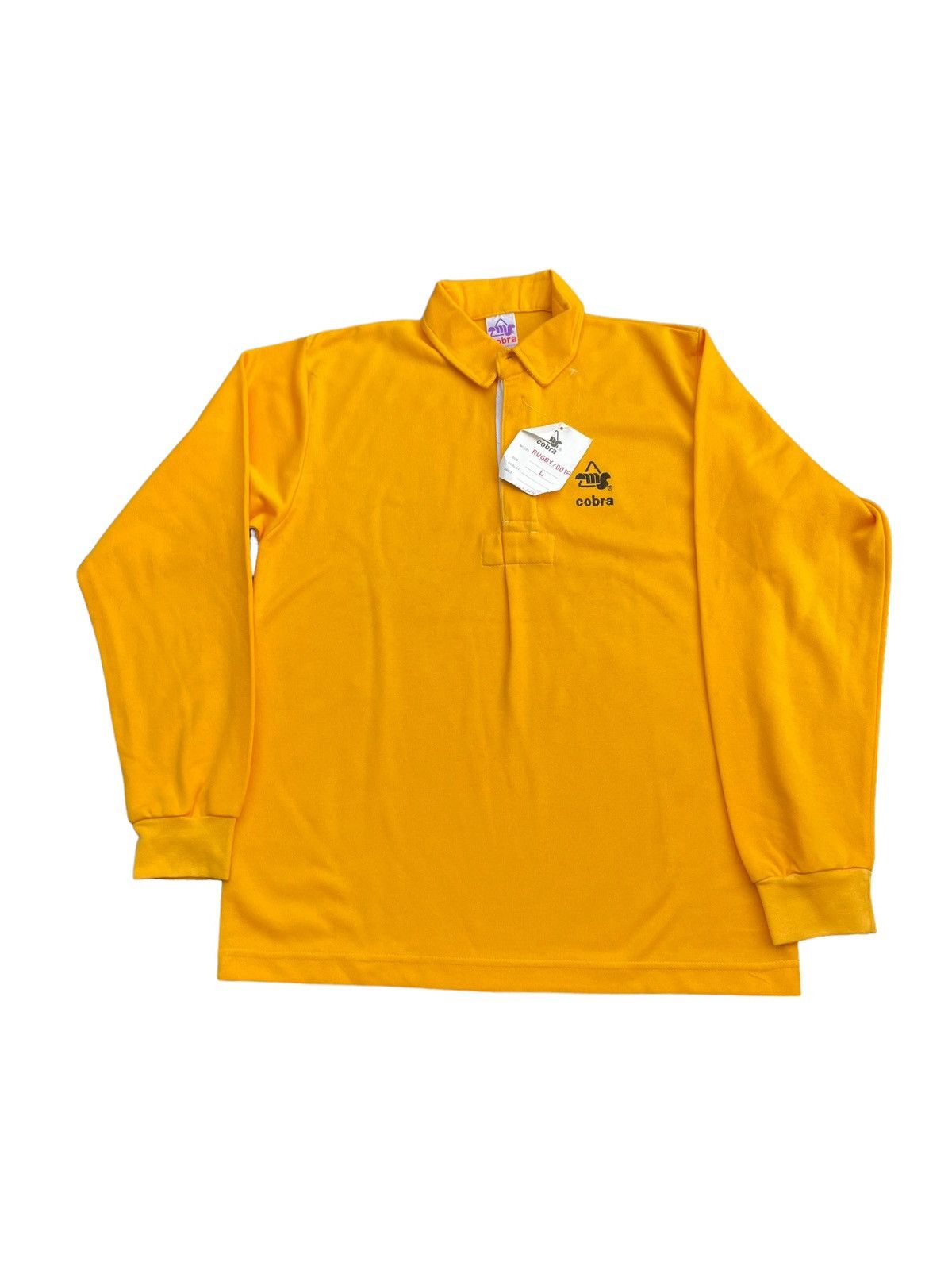 Cobra × Vintage Vintage Deadstock Cobra Rugby Polo Tshirt Size US M / EU 48-50 / 2 - 1 Thumbnail