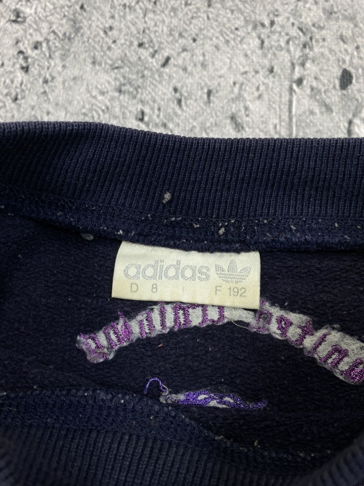Adidas × Vintage Vintage Crewneck Adidas Streetwear 80’ Size US L / EU 52-54 / 3 - 9 Thumbnail