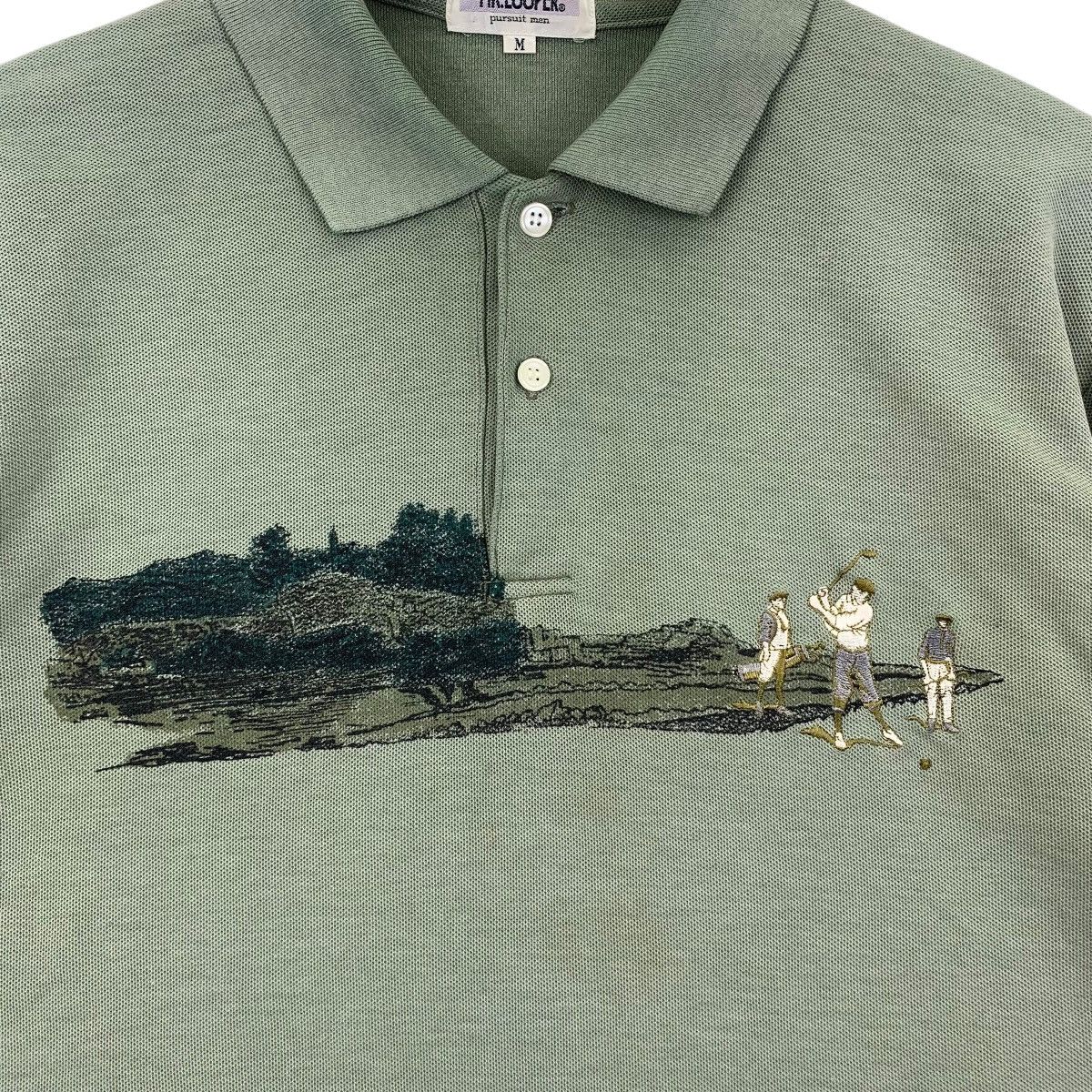 Vintage Vintage 90’ MR. LOOPER GOLF Collection Embroidered Tee Size US M / EU 48-50 / 2 - 4 Thumbnail