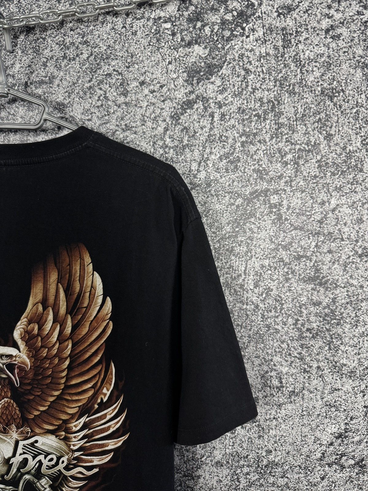 Vintage Men’s The Wild Spirit Vintage Motorcycle Eagle Logo Size XL Size US XL / EU 56 / 4 - 11 Thumbnail