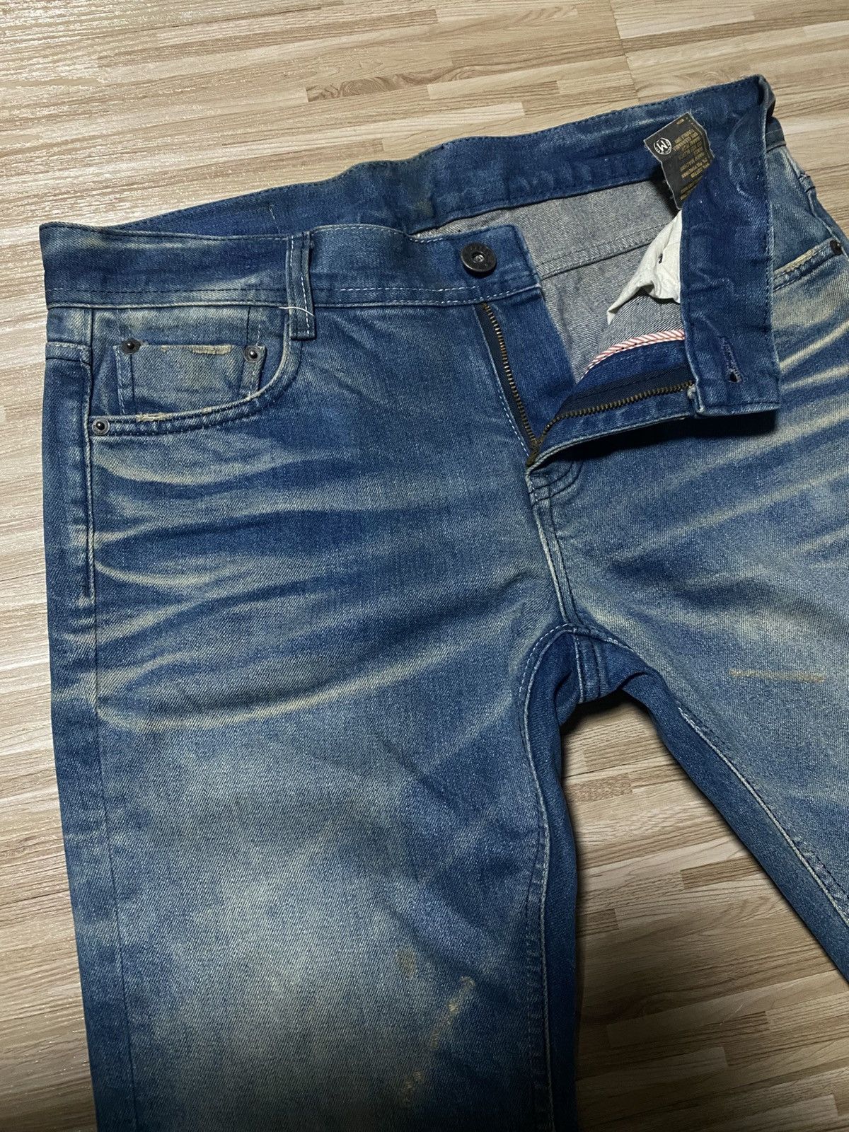 Japanese Brand 💥RARE A.V.H COSTUME JEANS💥BOOTCUT Size US 32 / EU 48 - 6 Thumbnail