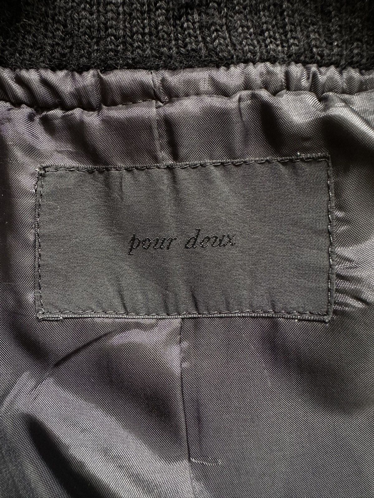Japanese Brand 90's Pour Deux wool blend avant-garde jacket Size US M / EU 48-50 / 2 - 16 Thumbnail